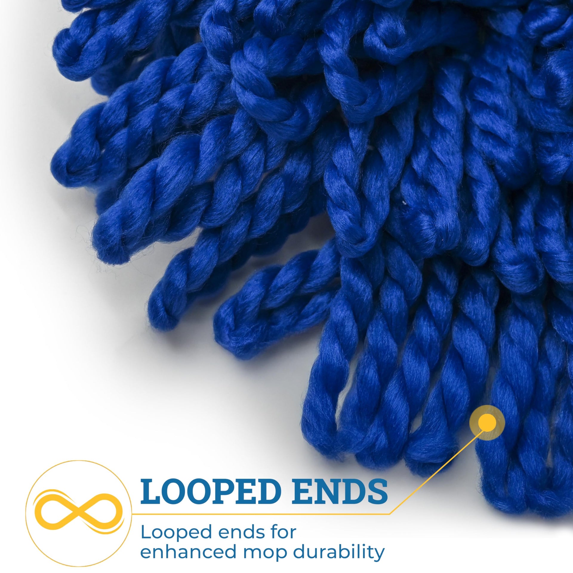 24" Microfiber Dust Mop Head Replacement (12 Count) - ModHome Supplies