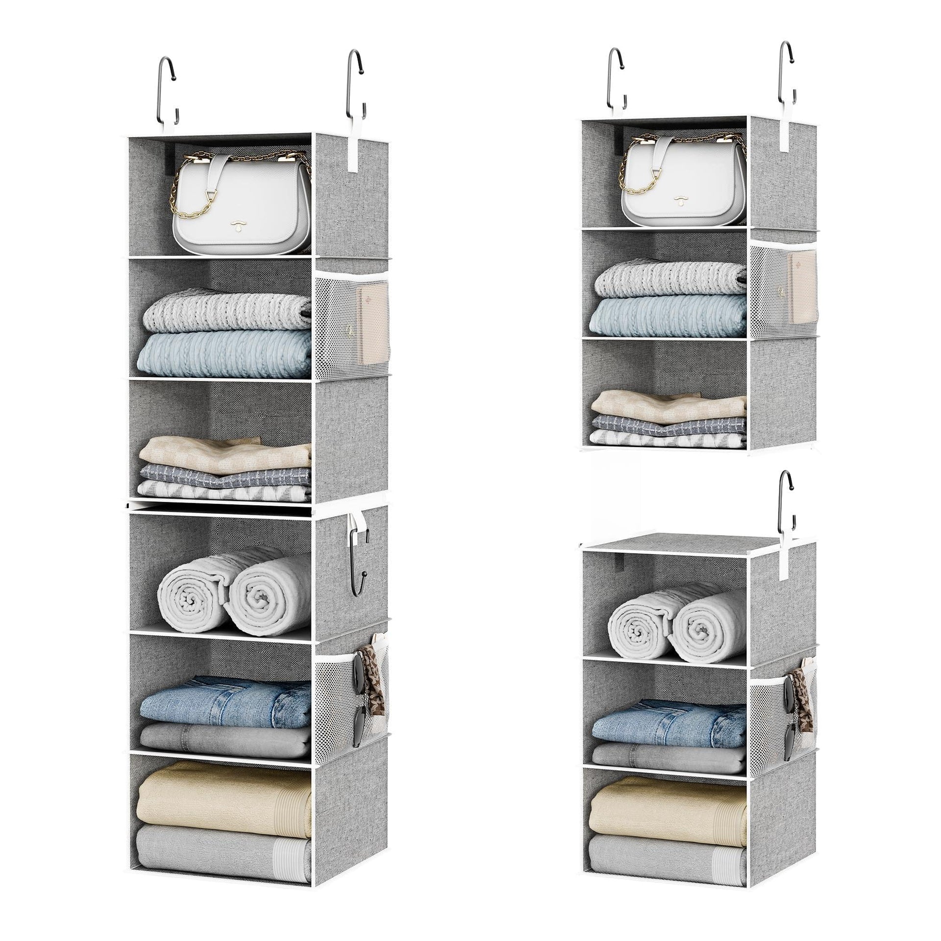 6 Shelf Closet Organizers