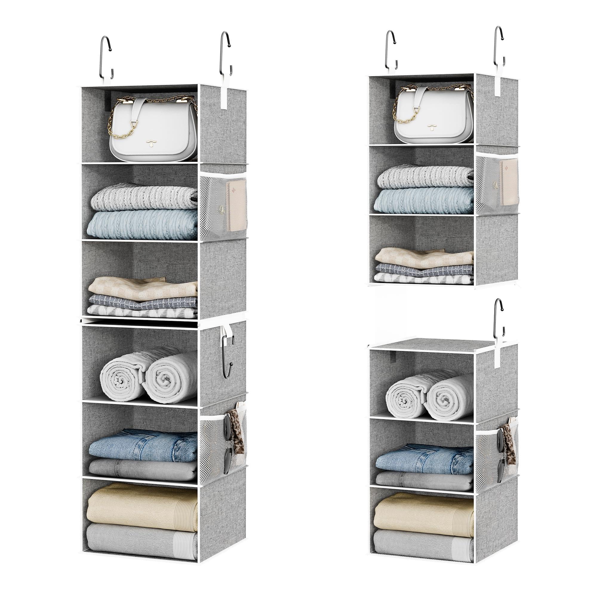 6 Shelf Closet Organizers