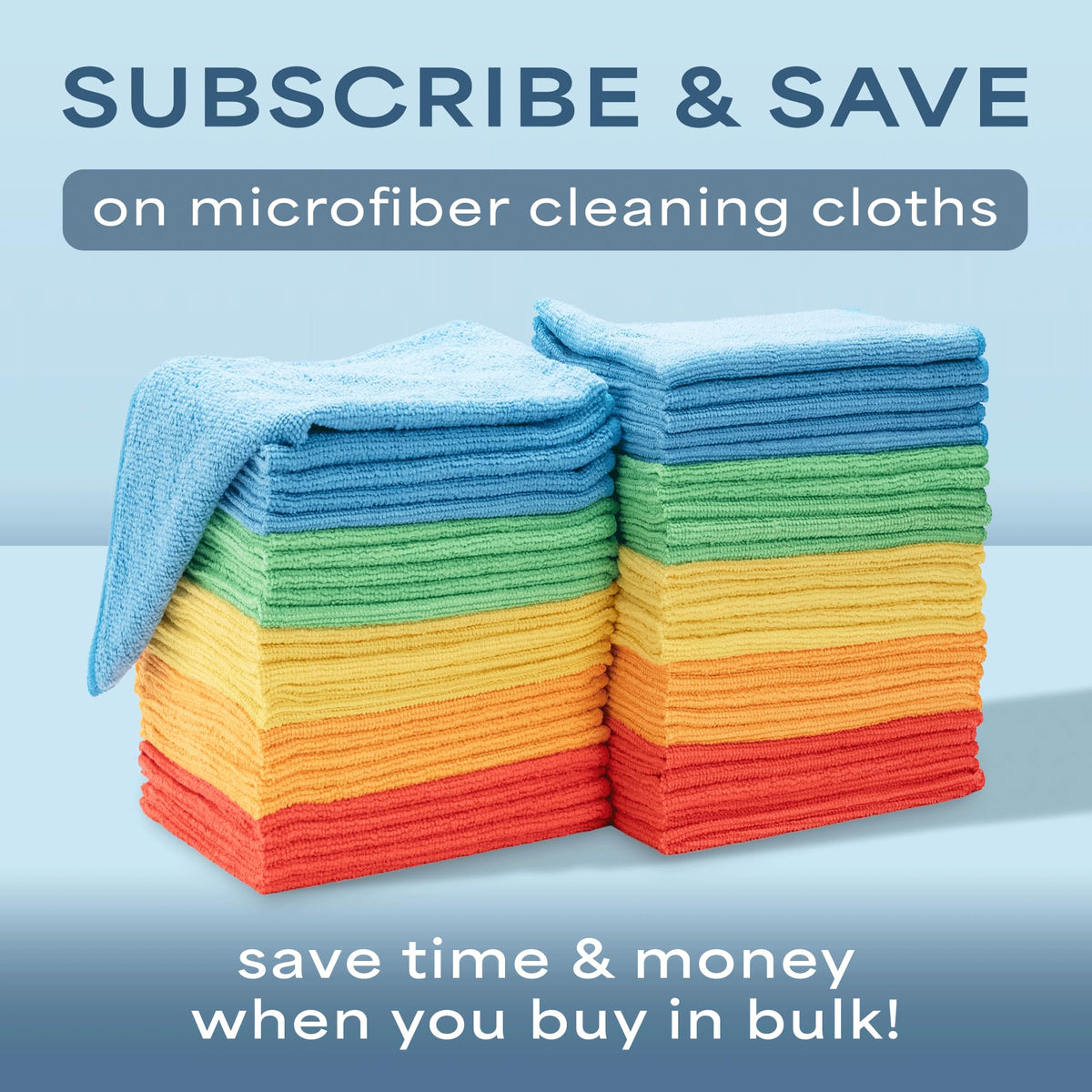 Microfiber Cleaning Cloth (50 Count)