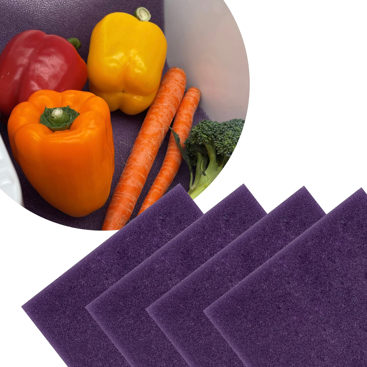 FreshMats Refrigerator Bin Liner (5 Sq Ft )