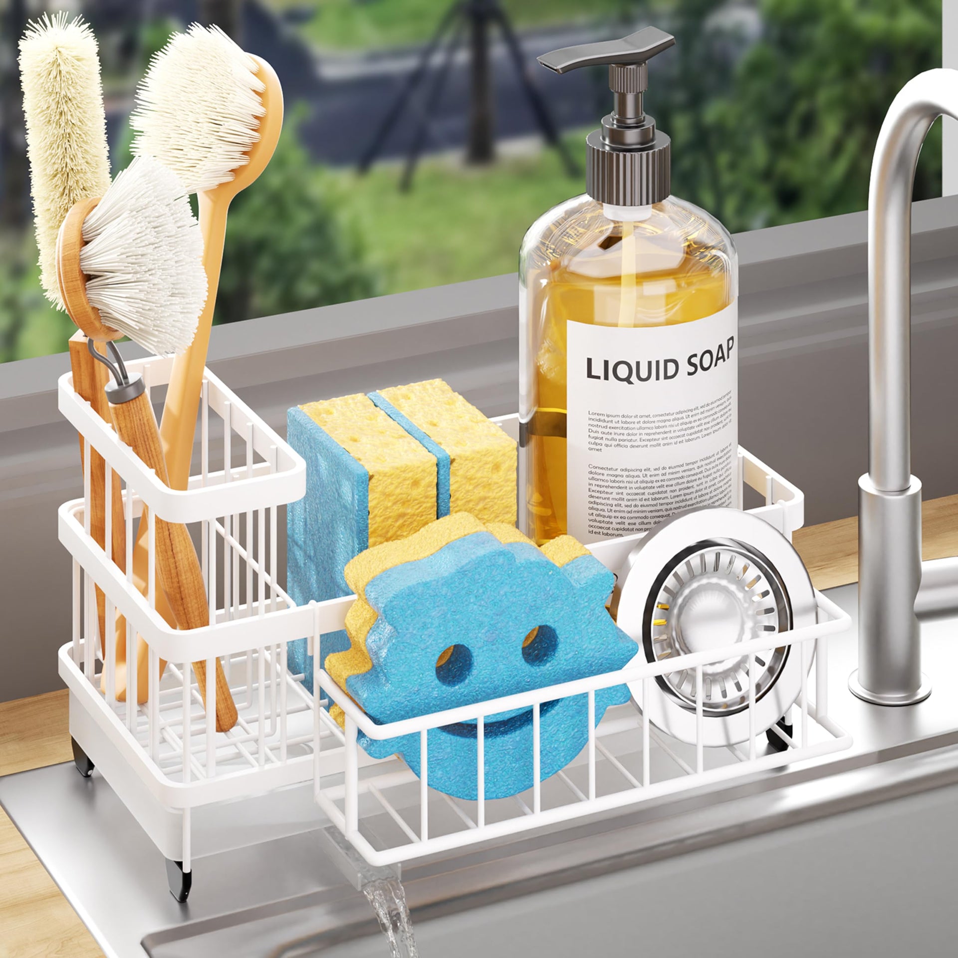 Sponge Holder for Kitchen Sink