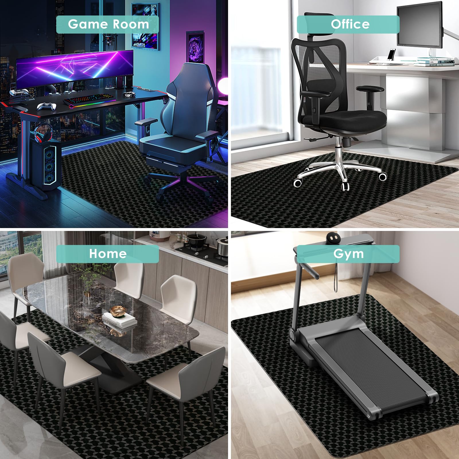 Office Chair Mat for Hardwood Floor