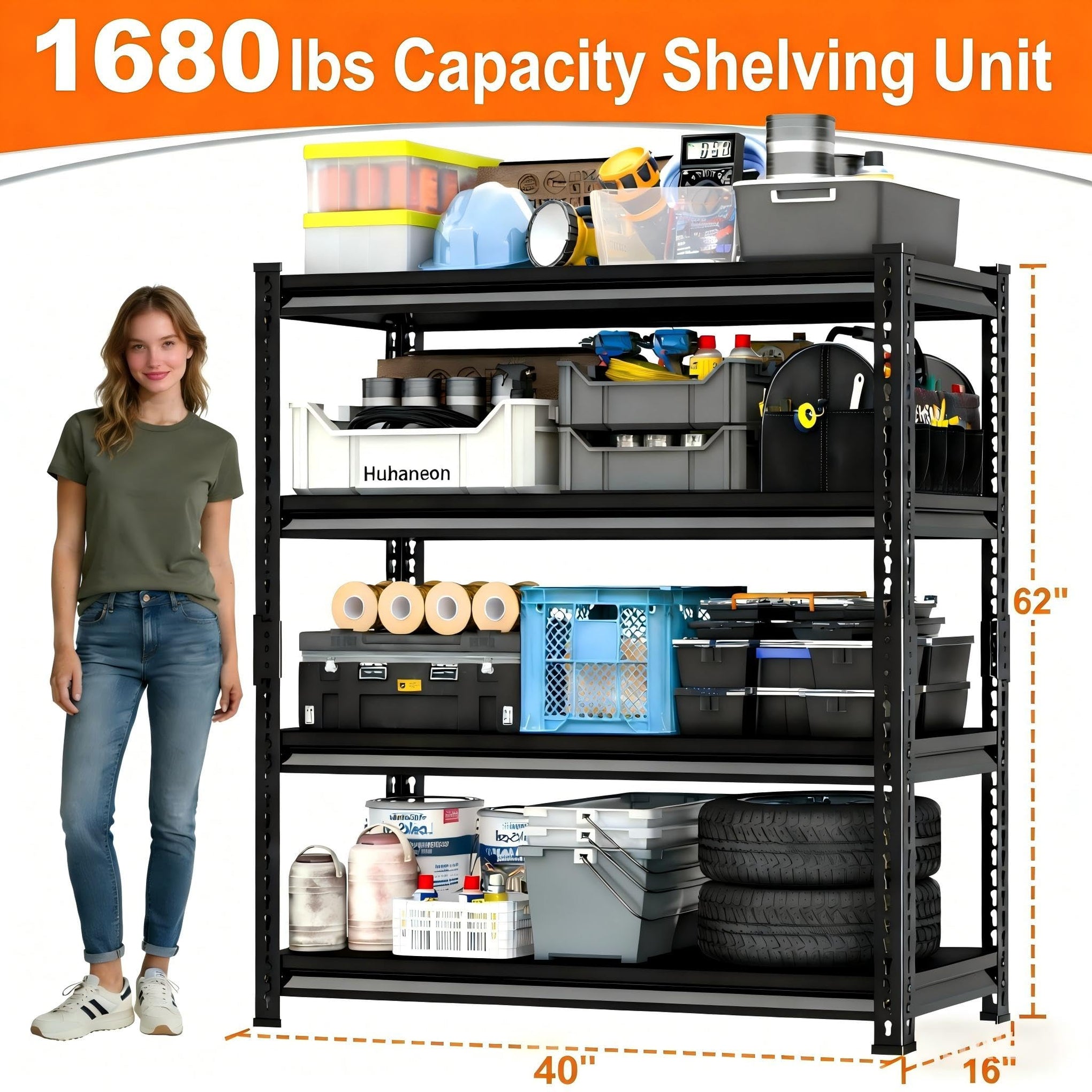 Metal Garage Shelving for Storage