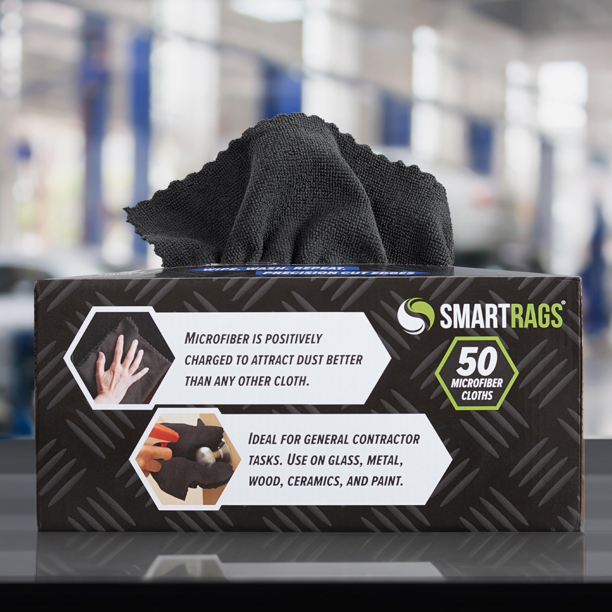 Arkwright Smart Rags Microfiber Cleaning Cloths (50 Count) - ModHome Supplies