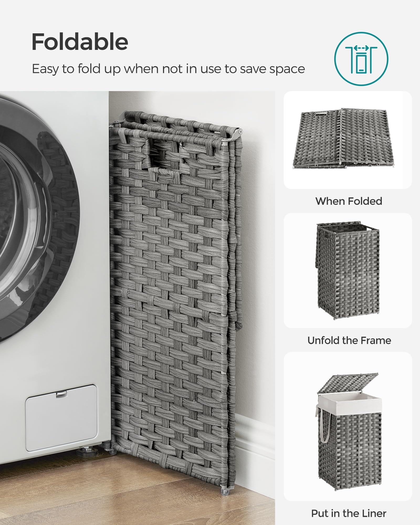 Laundry Hamper with Lid