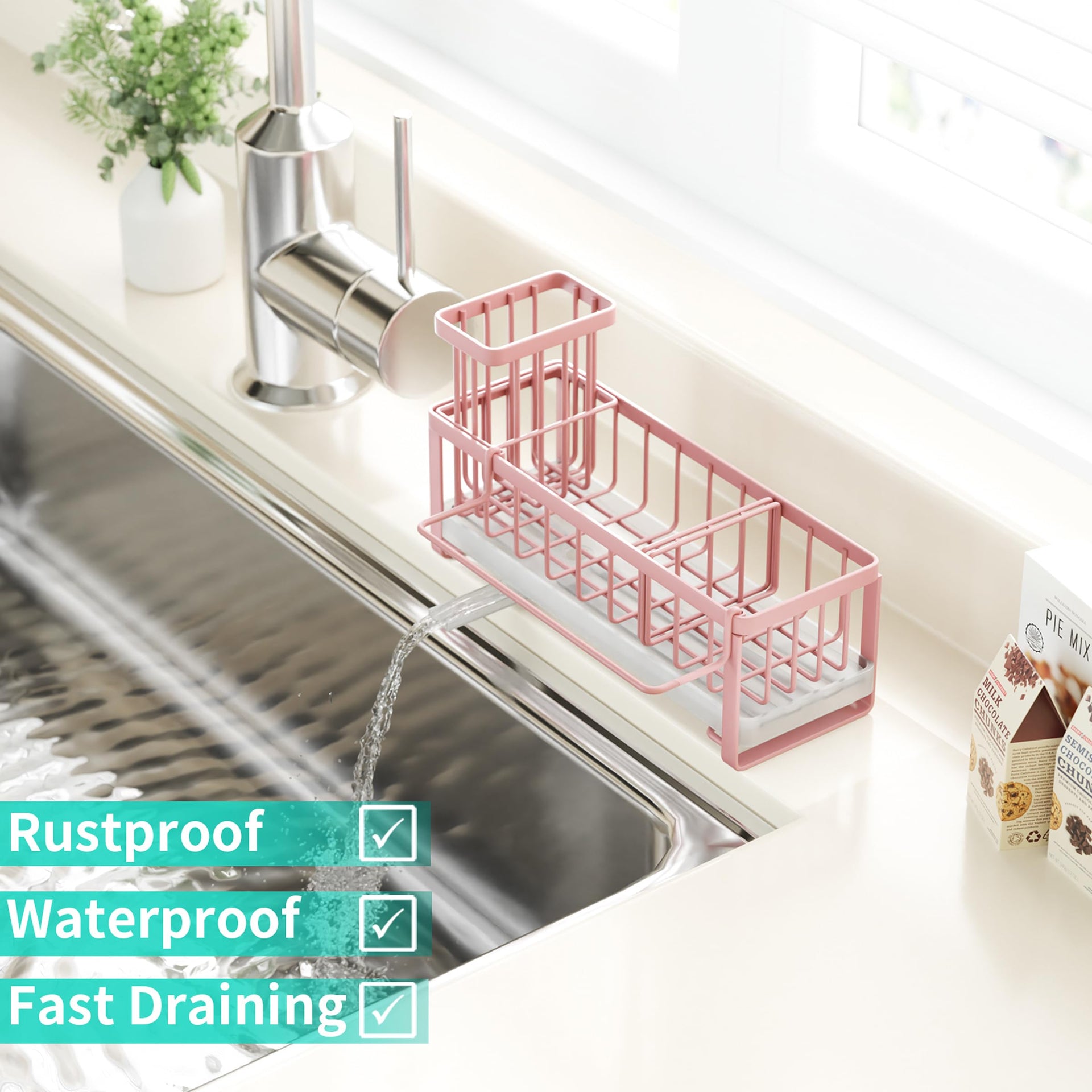 Sponge Holder for Kitchen Sink