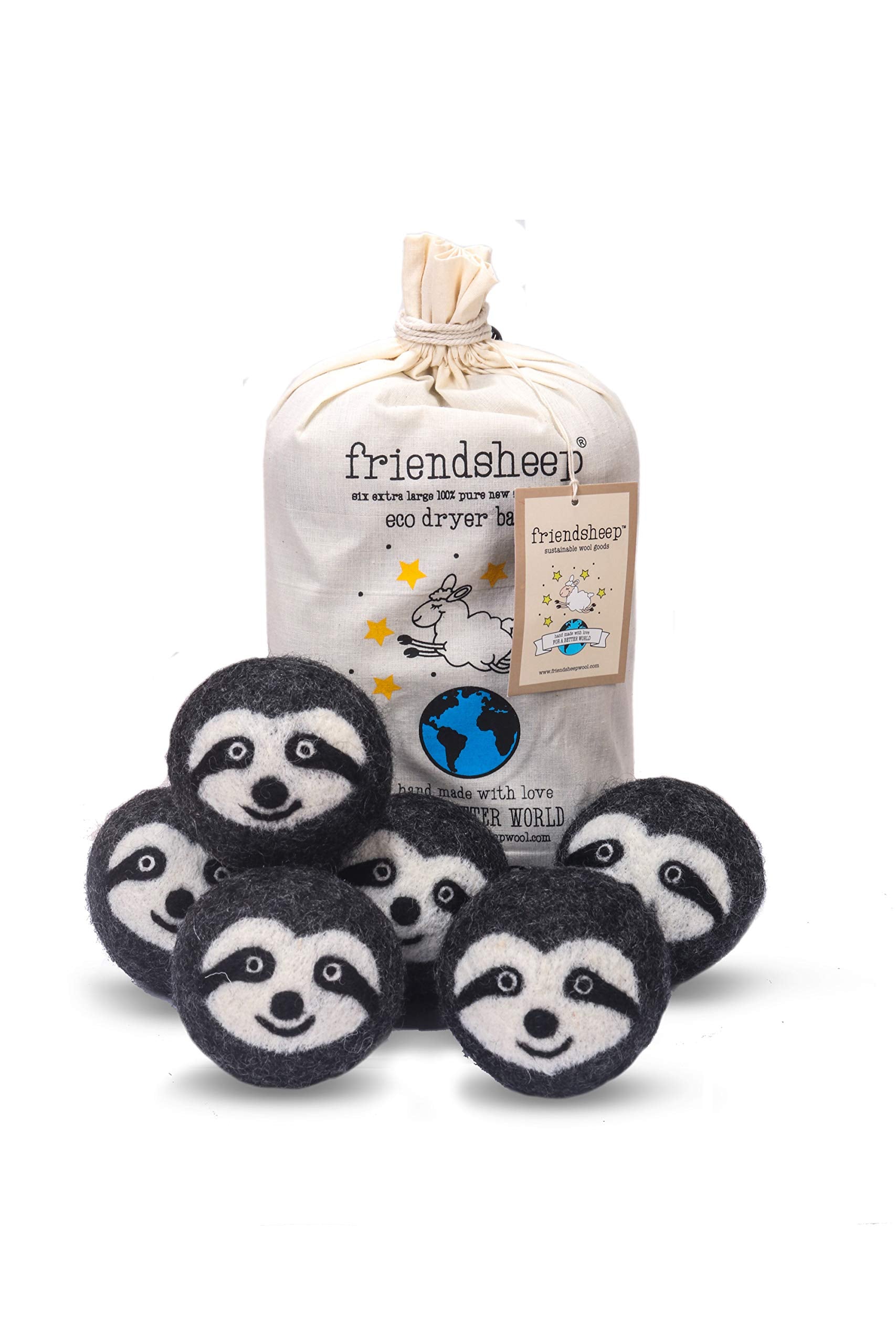 Wool Dryer Balls (6 Count)