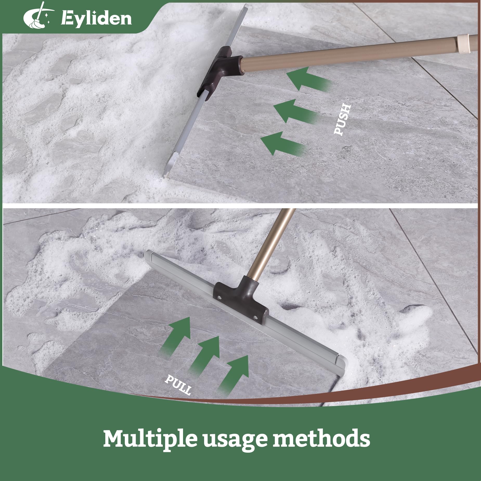 17" Rubber Floor Squeegee