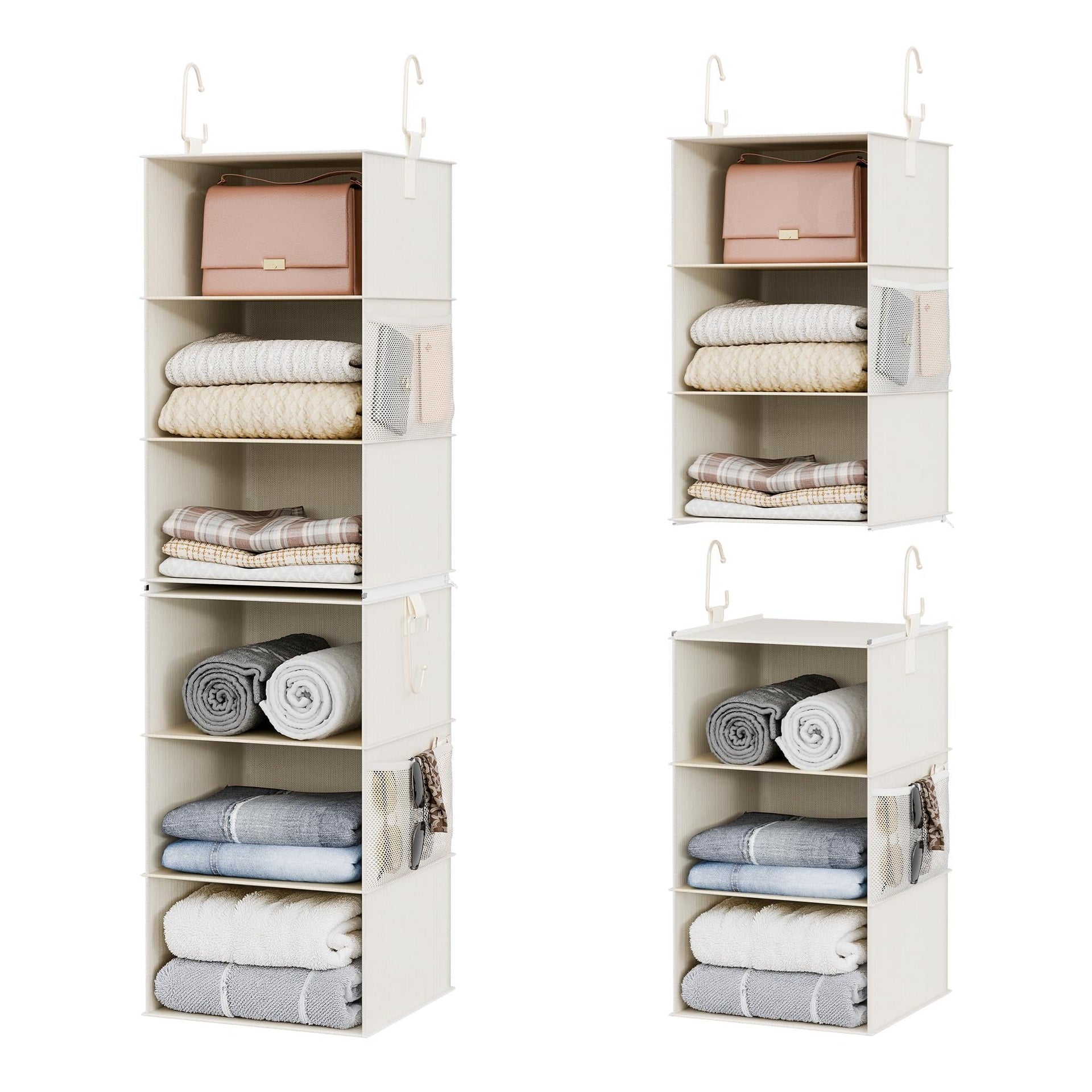 6 Shelf Closet Organizers