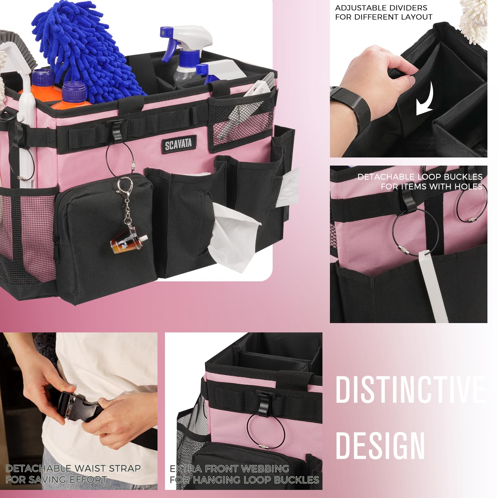 Wearable Cleaning Caddy Bag