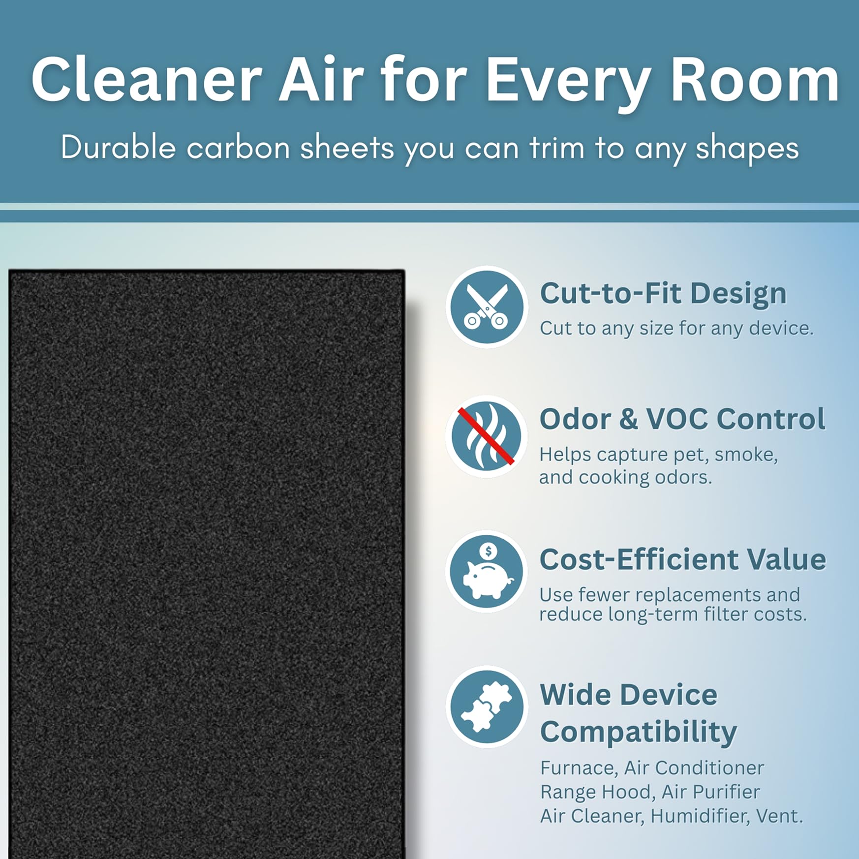 Activated Carbon Filter Pad