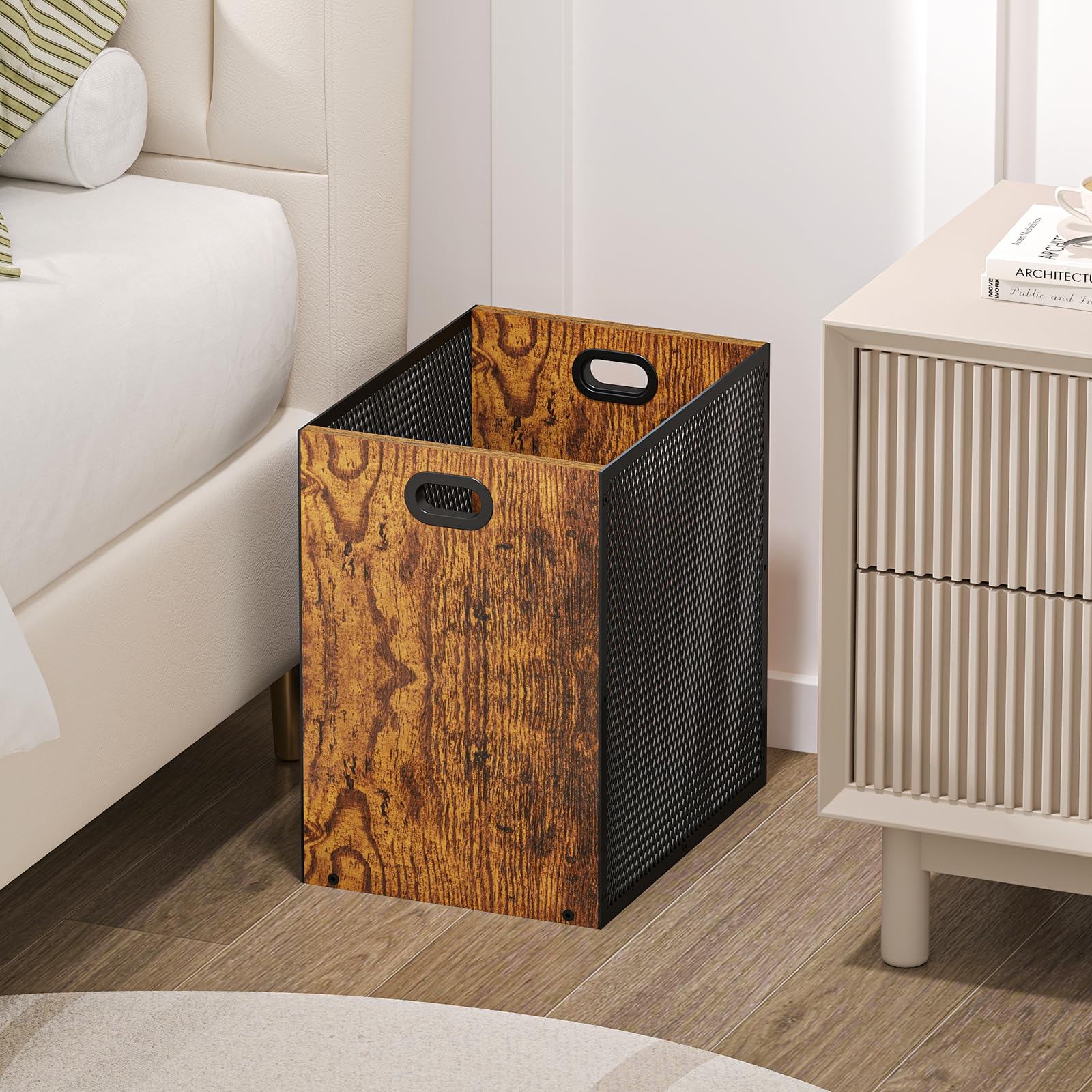 Retro Office Trash Can (2 Count)