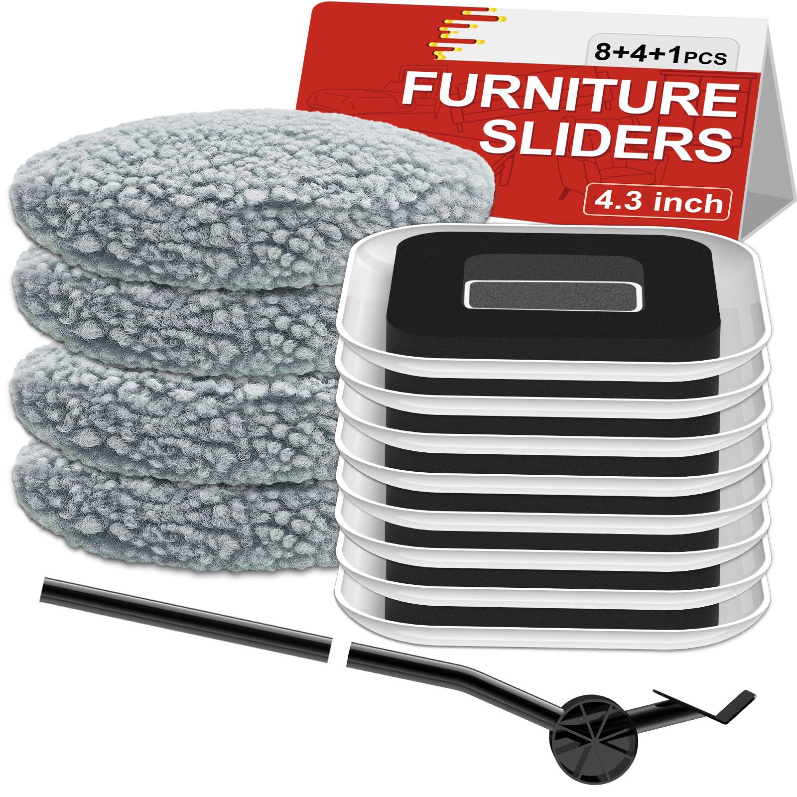 New Upgrade Furniture Sliders (12 Count)