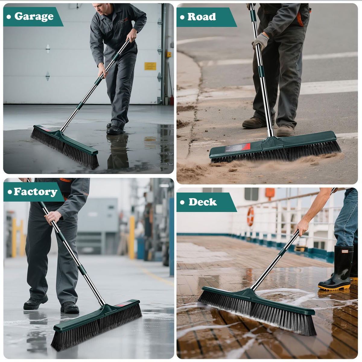 24" Push Broom Outdoor