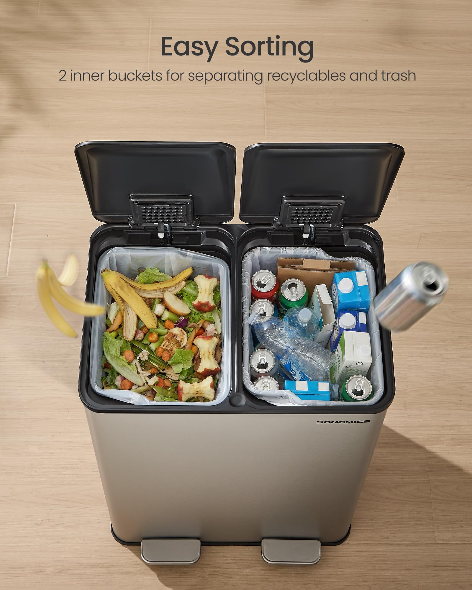 Trash Can 2 x 8 Gallon