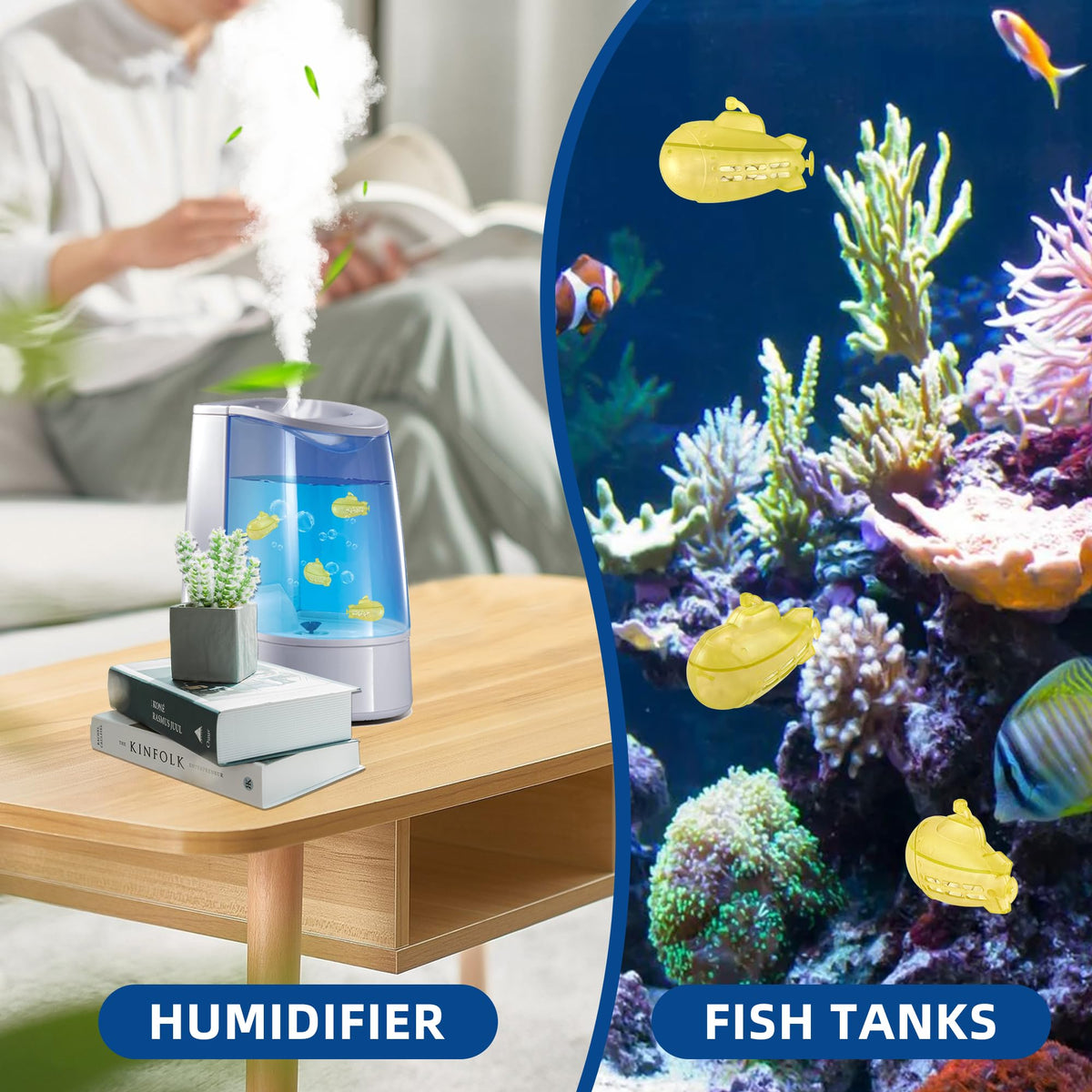 Humidifier Cleaner Float for Most Humidifiers and Fish Tank (9 Count)