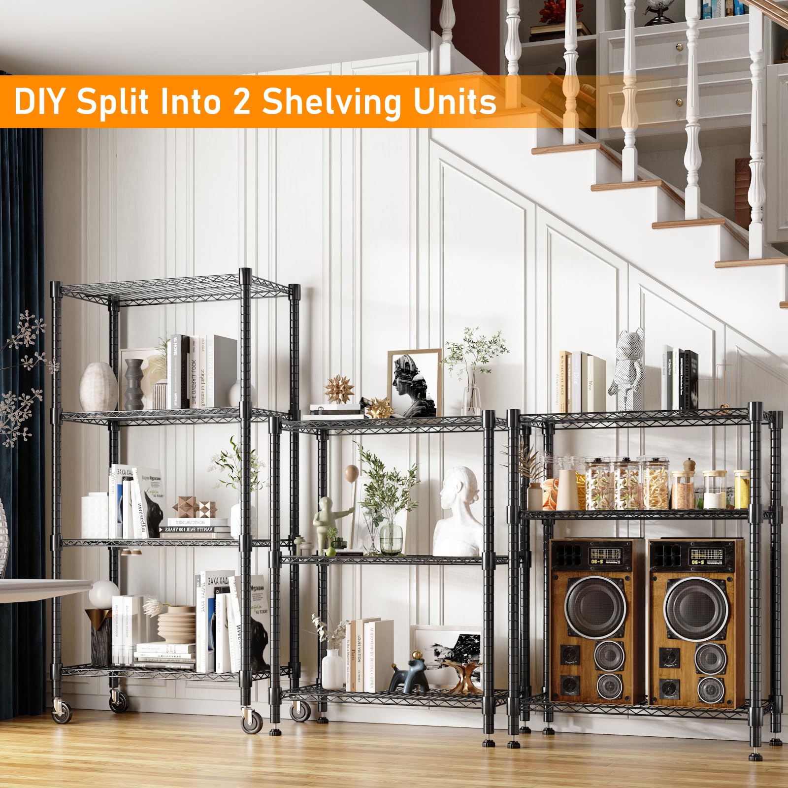 72" H Wire Shelving Unit Storage