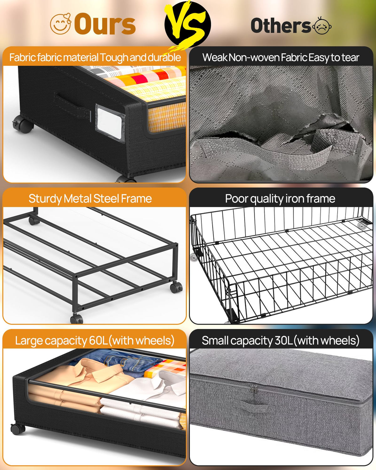 Under Bed Storage