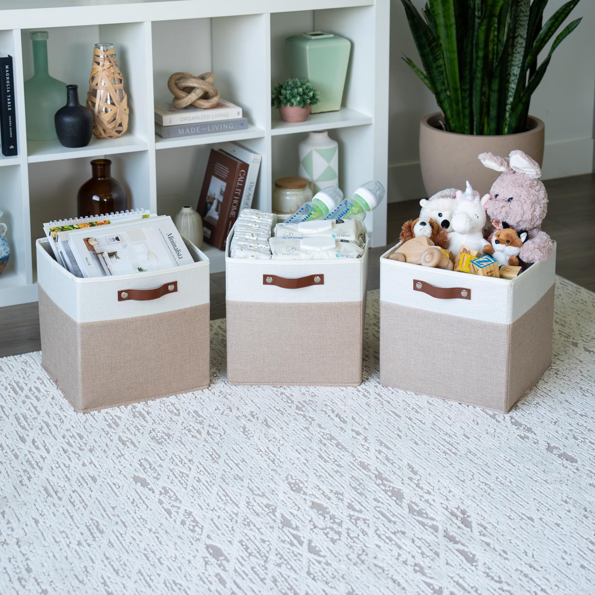 12x12 Cube Storage Bins (4 Count)