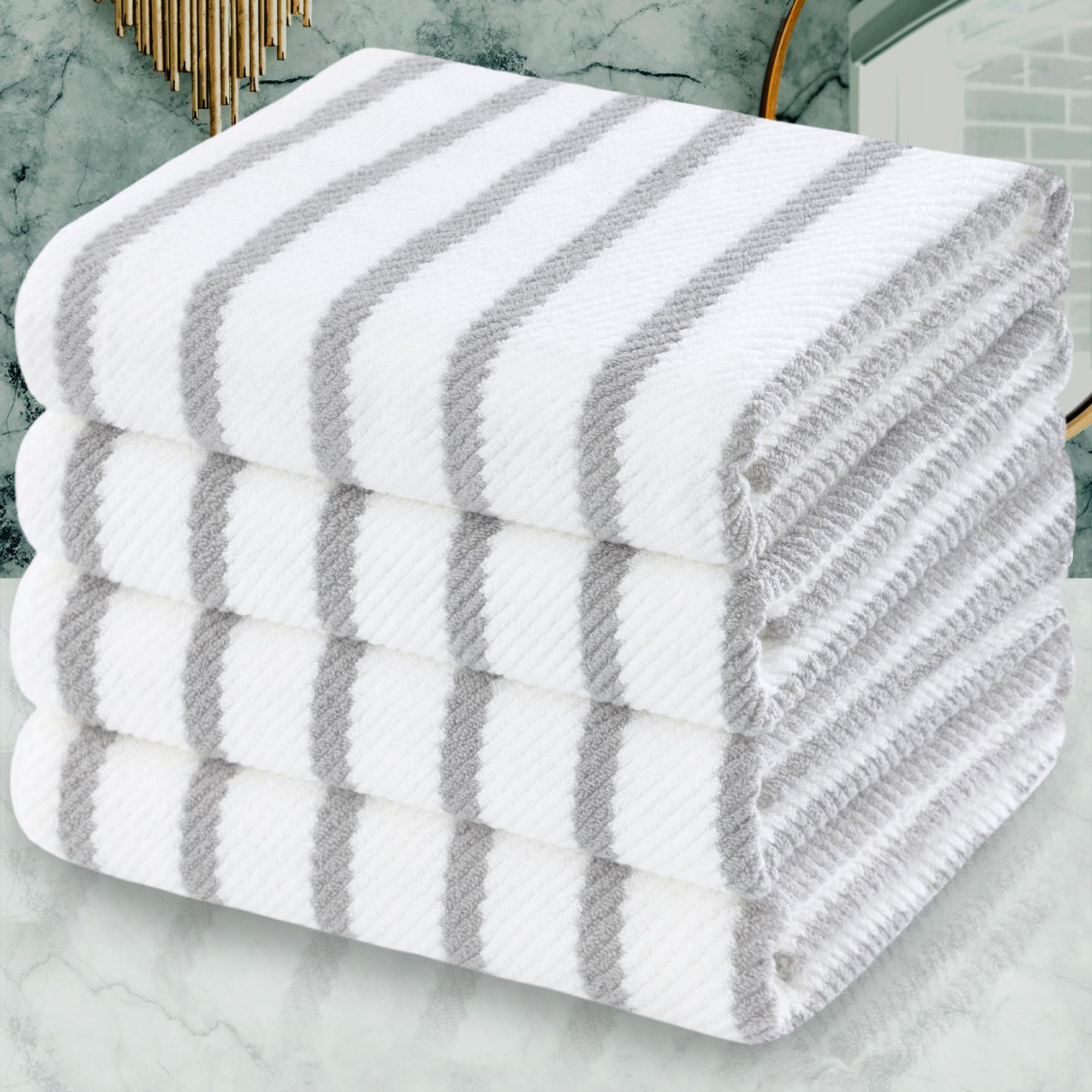Bath Towels 4PC (4 Count)