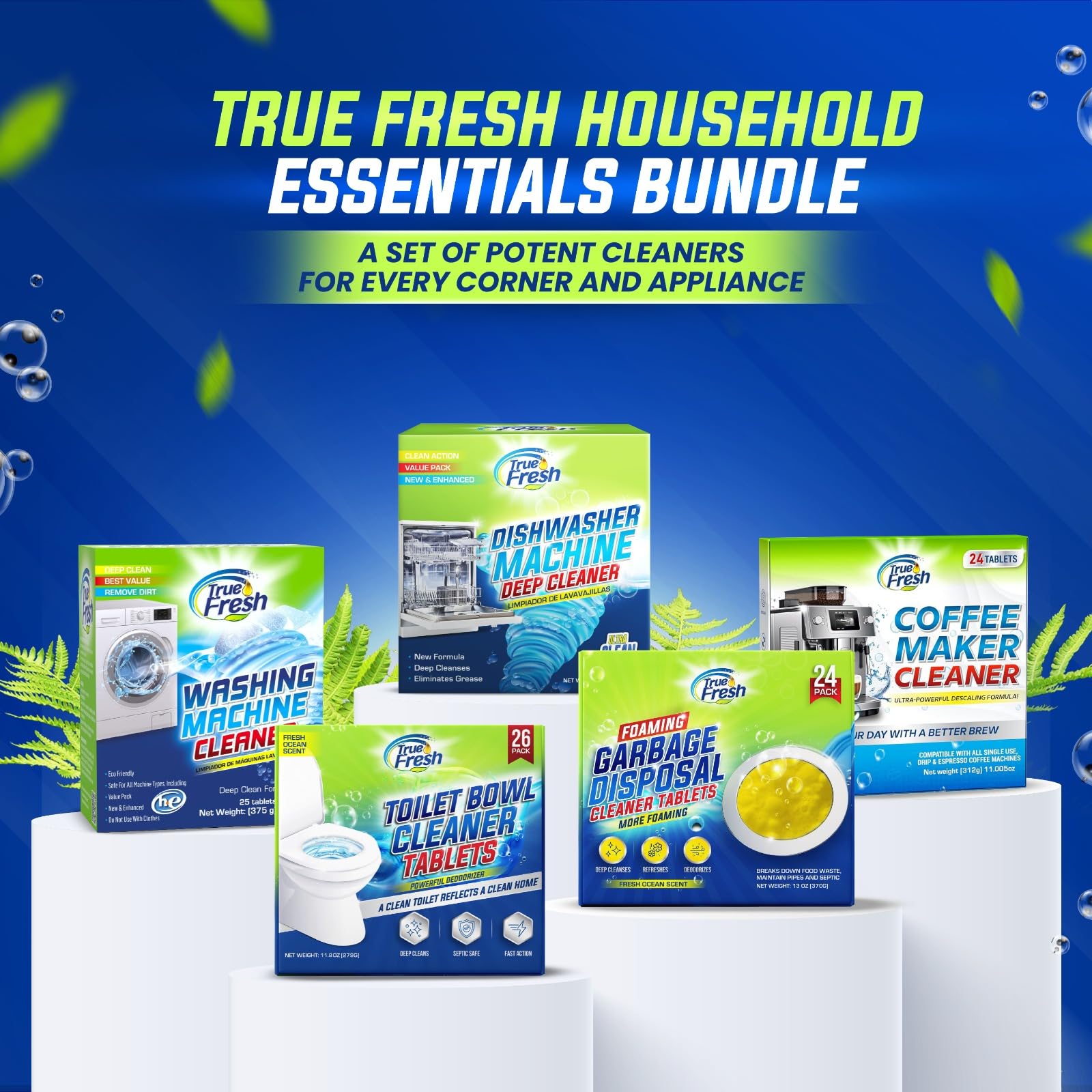 Garbage Disposal Cleaner Tablets (24 Count)
