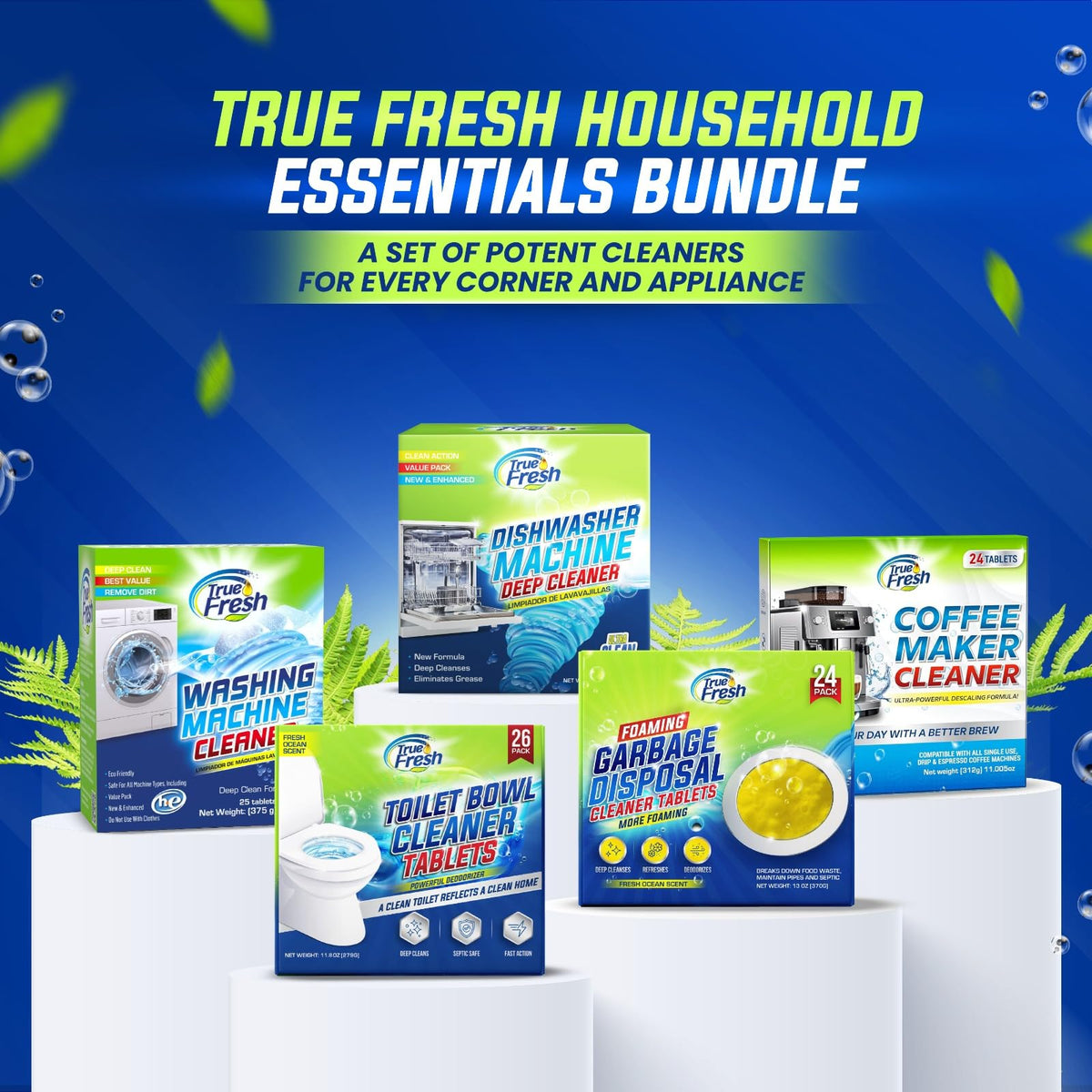 Garbage Disposal Cleaner Tablets (24 Count)