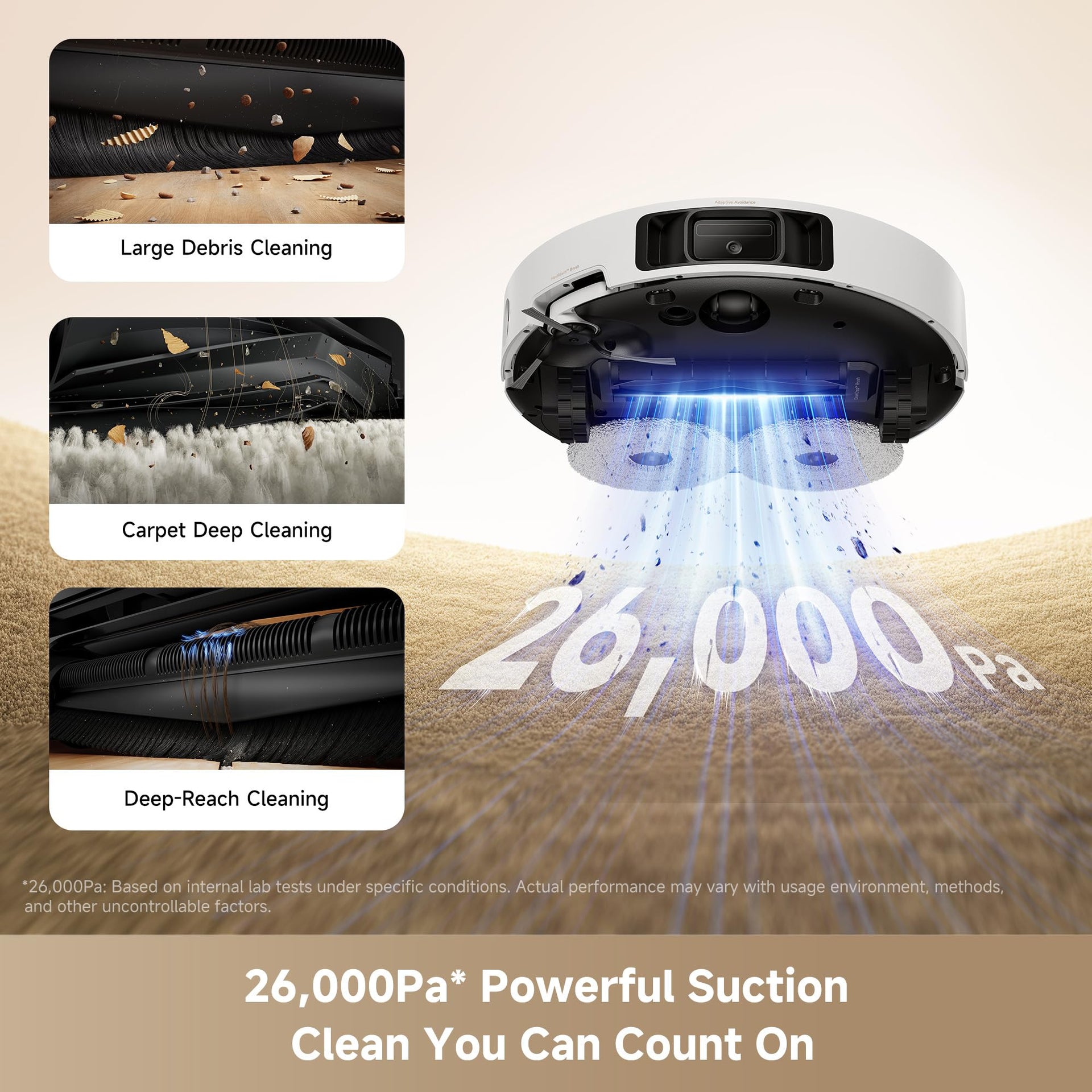 P10 Pro Ultra Gen 2 Robot Vacuum and Mop 26000Pa Suction 2026 Upgraded
