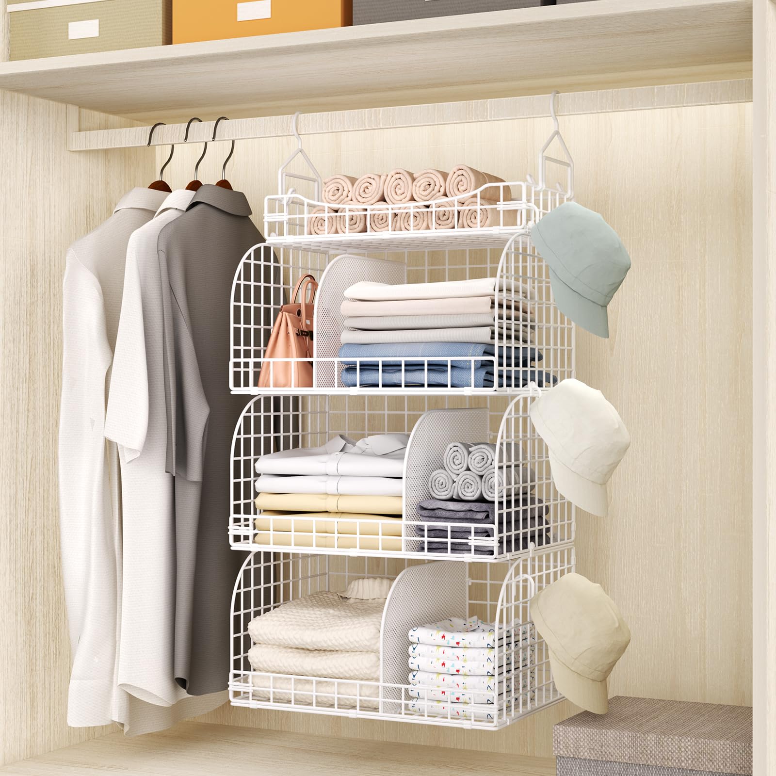 Hanging Closet Organizer Storage