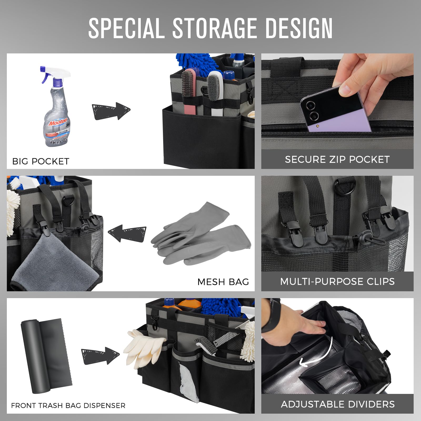 Wearable Cleaning Caddy