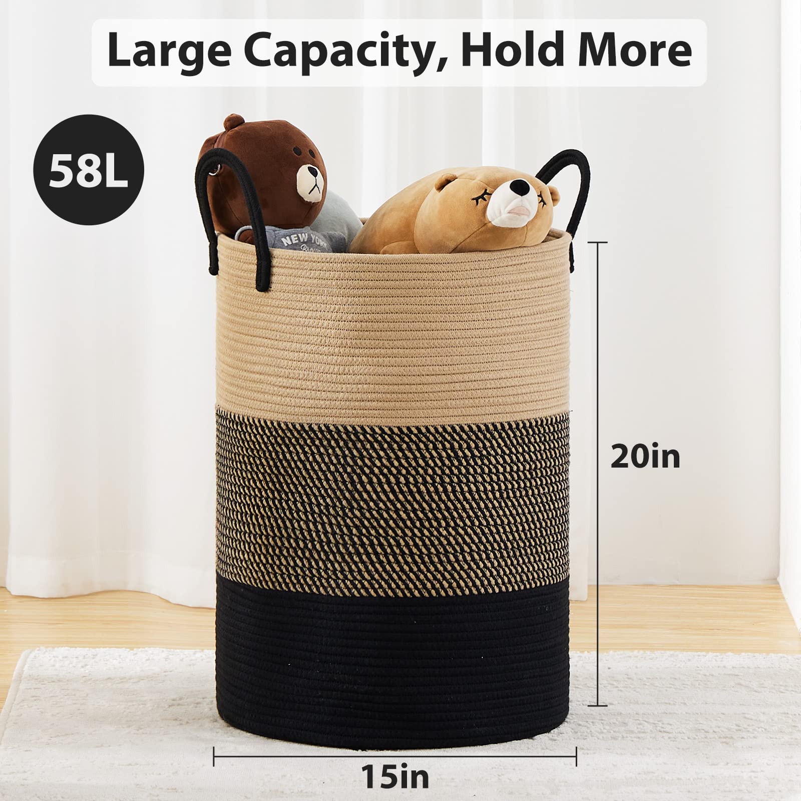 Woven Laundry Hamper