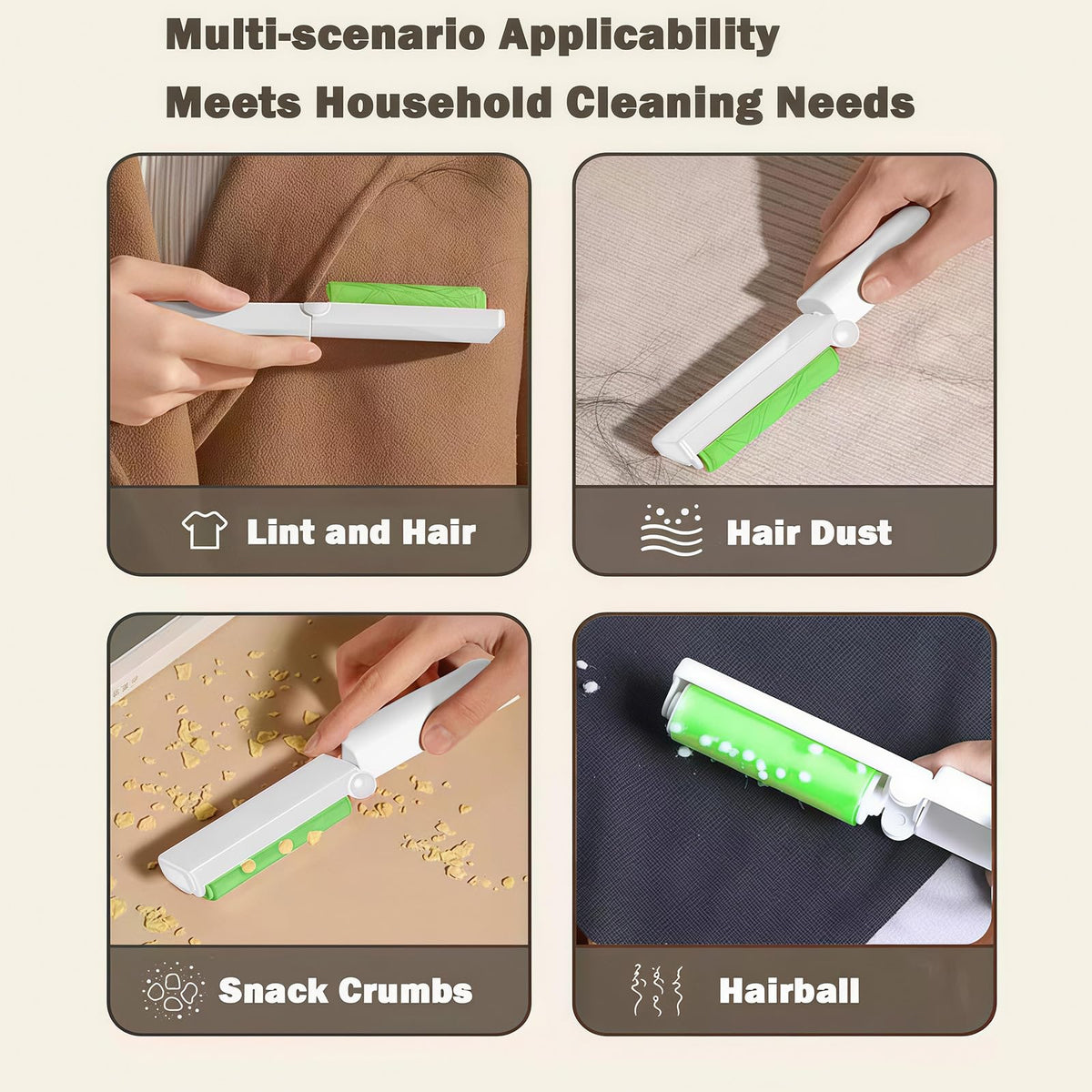 Mini Reusable Lint Roller 8 Pack