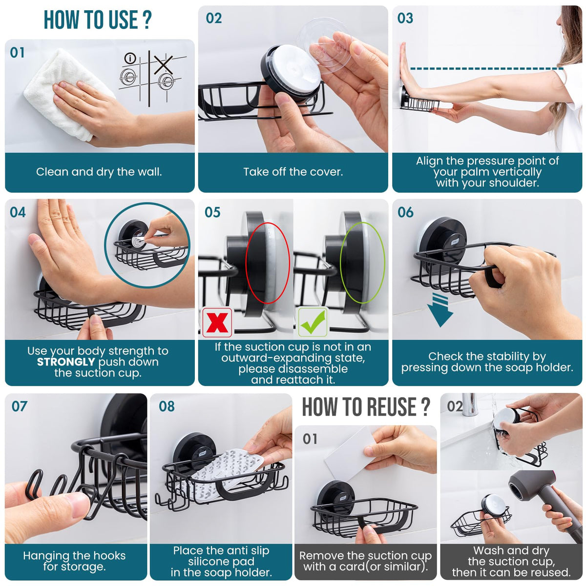 Soap Dish Bar Soap Holder Suction Cup