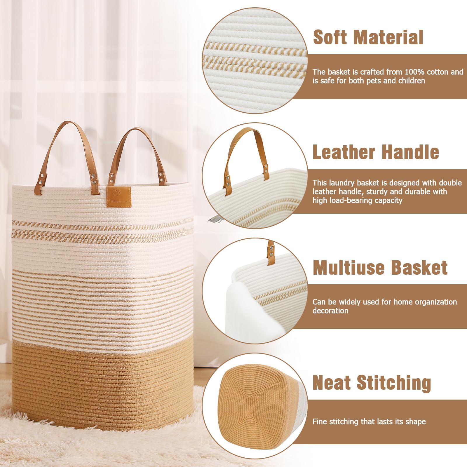 Large Laundry Hamper (67.2 Ounce)