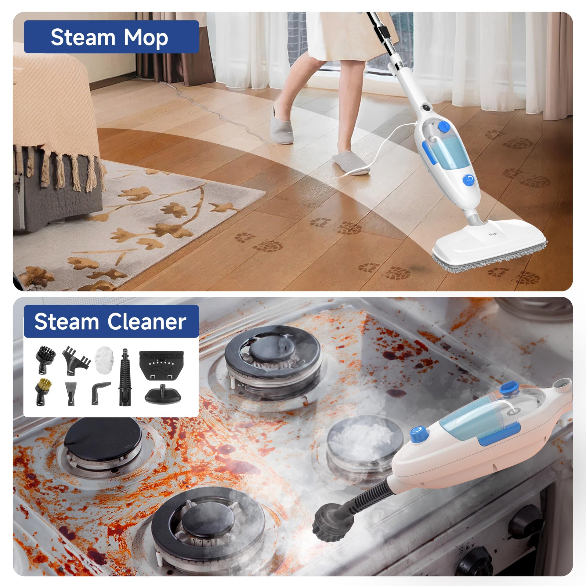 Steam Mop for Floor Cleaning