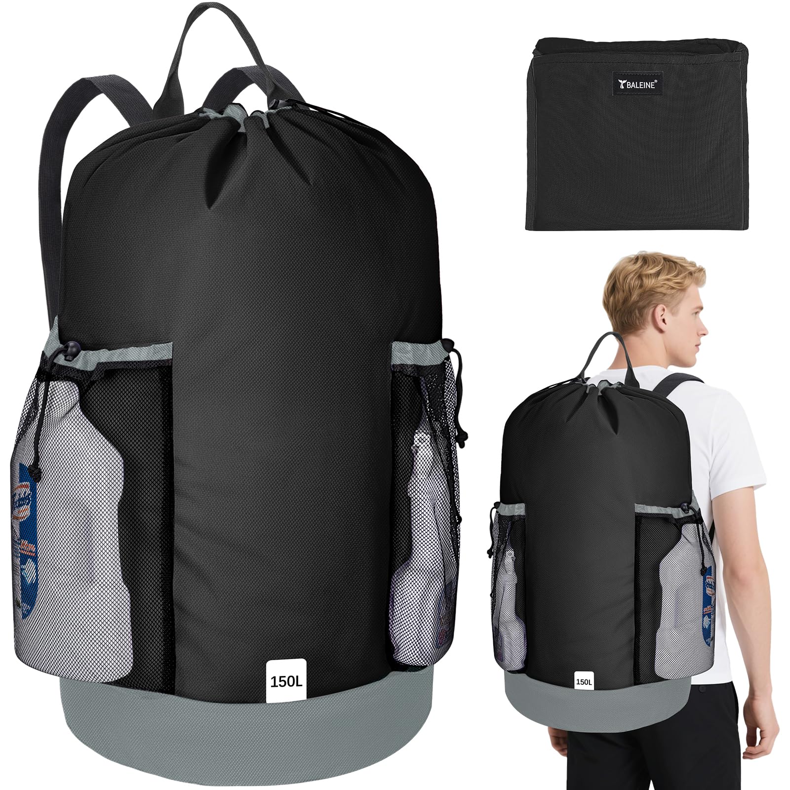 150L Laundry Bag Backpack