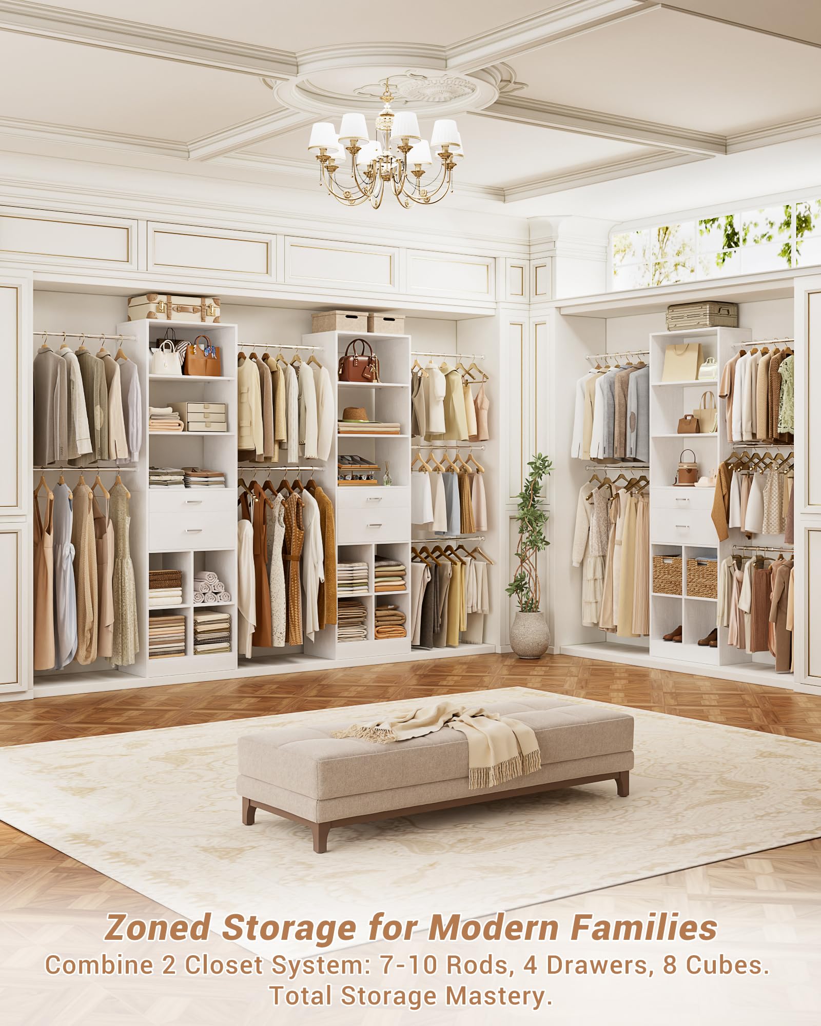 Small Closet System (6 Count)