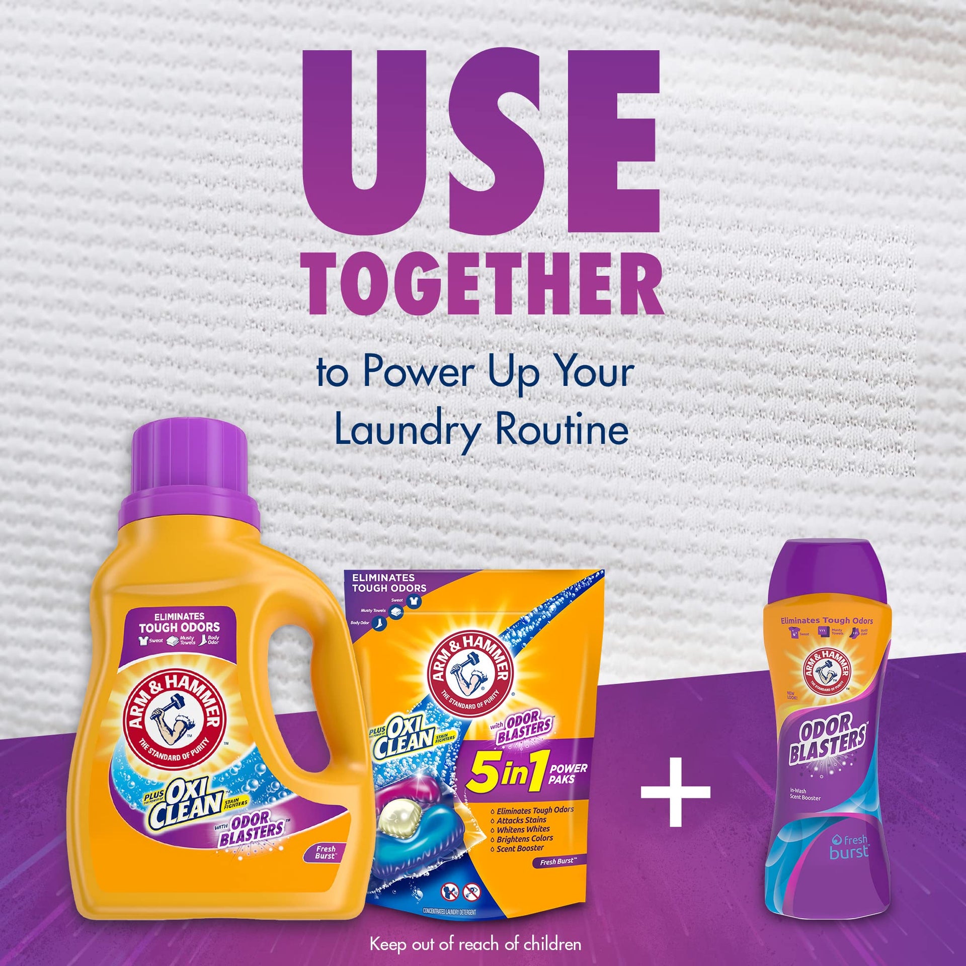 Plus OxiClean Odor Blasters Fresh Burst (118.1 Fl Oz)