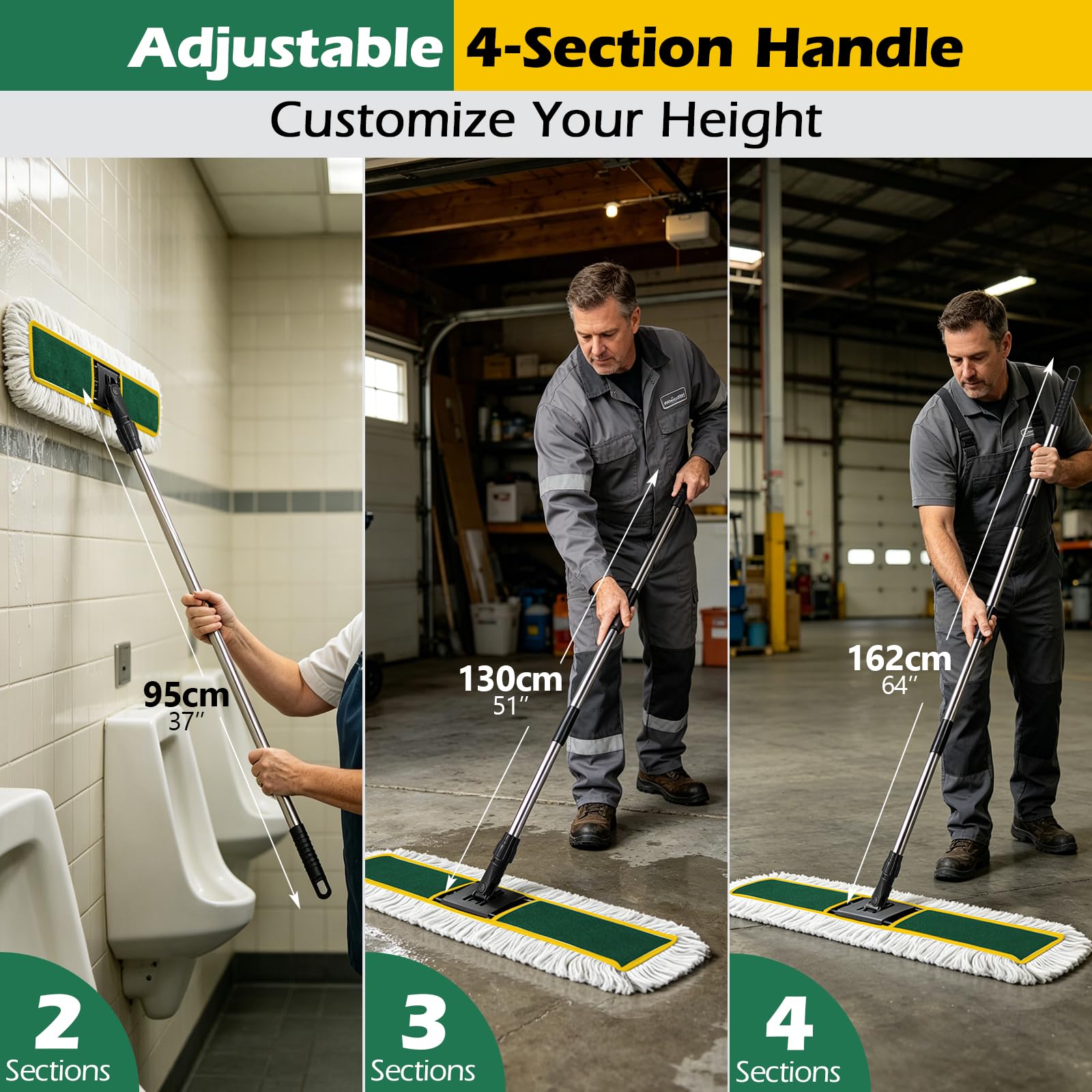 40" Commercial Dust Mop for Floor Cleaning