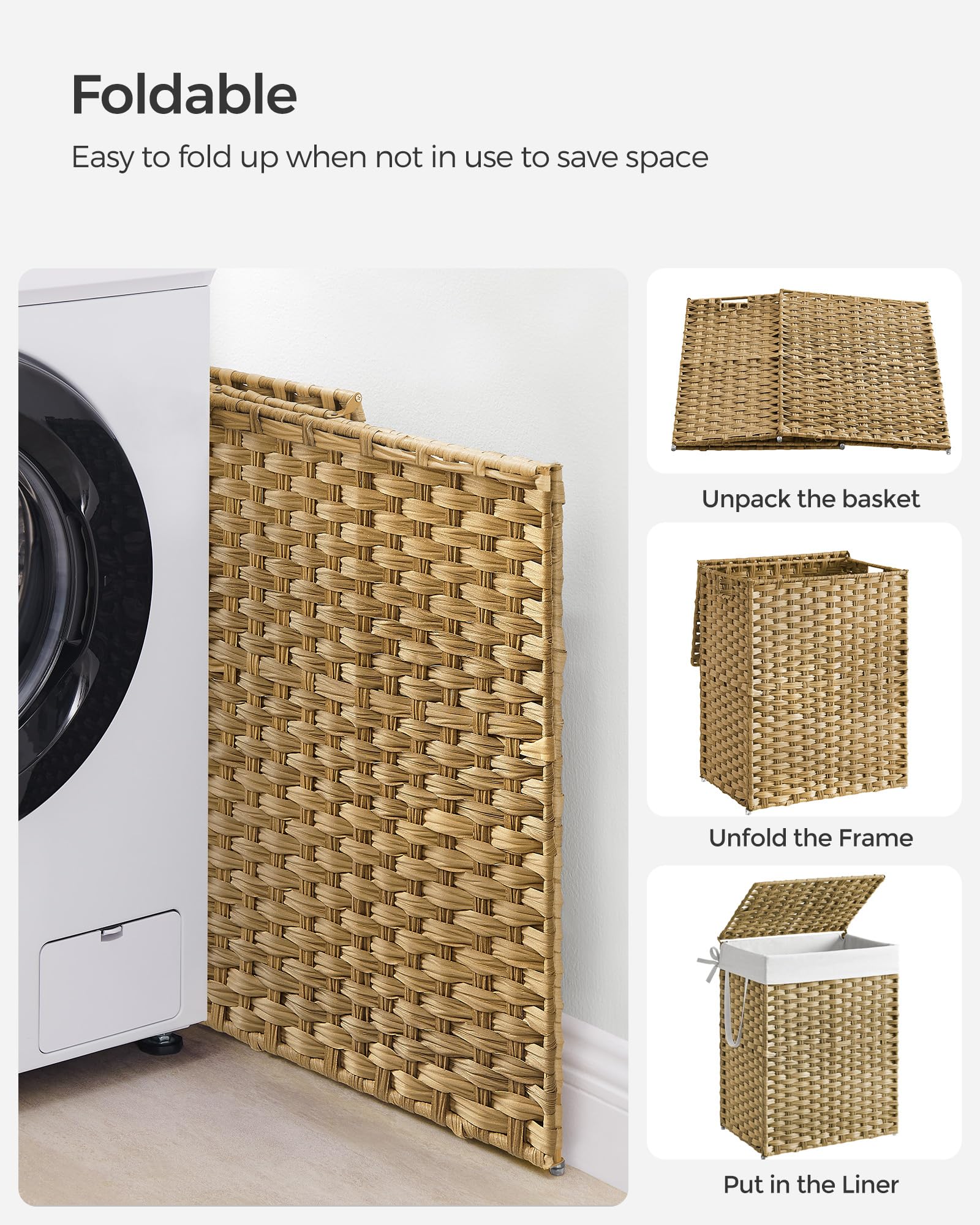 Laundry Hamper with Lid