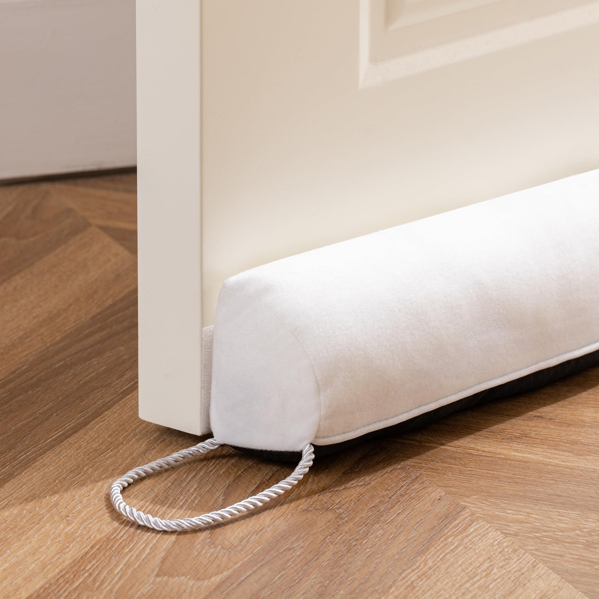 Door Draft Stopper with Removable Washable Cover