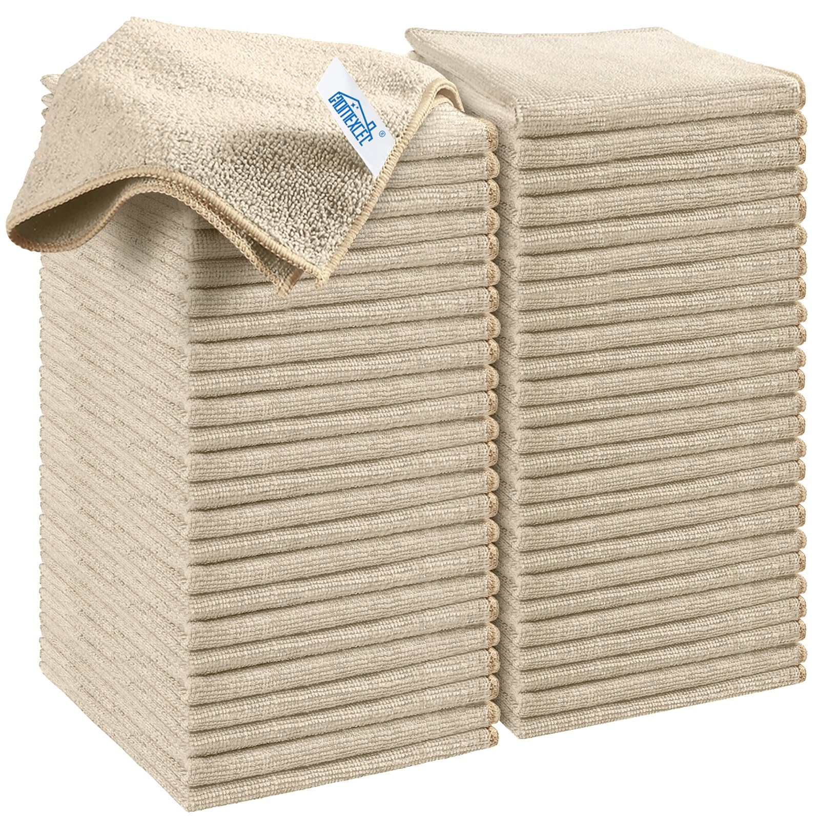 50PK Microfiber Cleaning Cloth (50 Count)