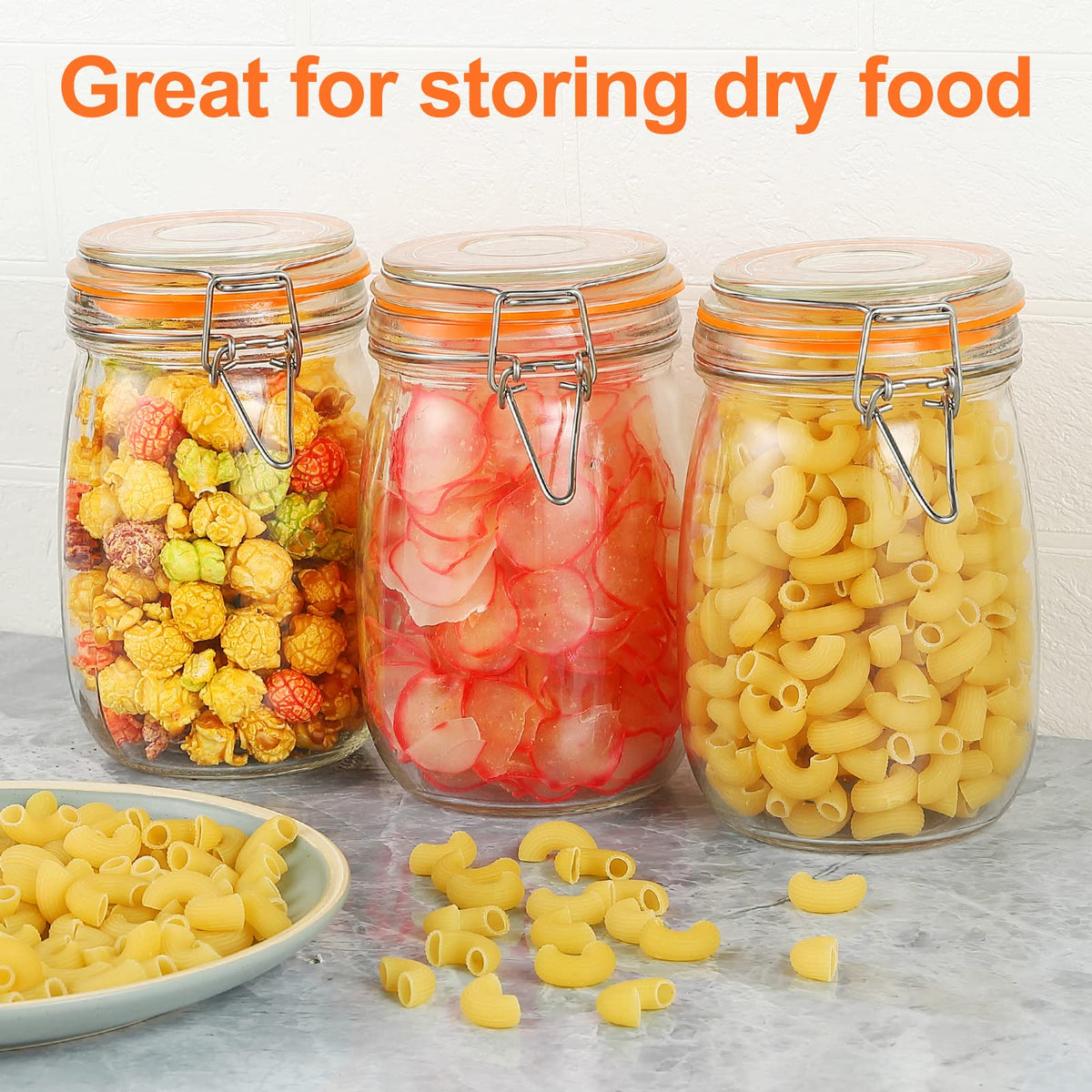 Wide Mouth Mason Jars (32 Fl Oz)