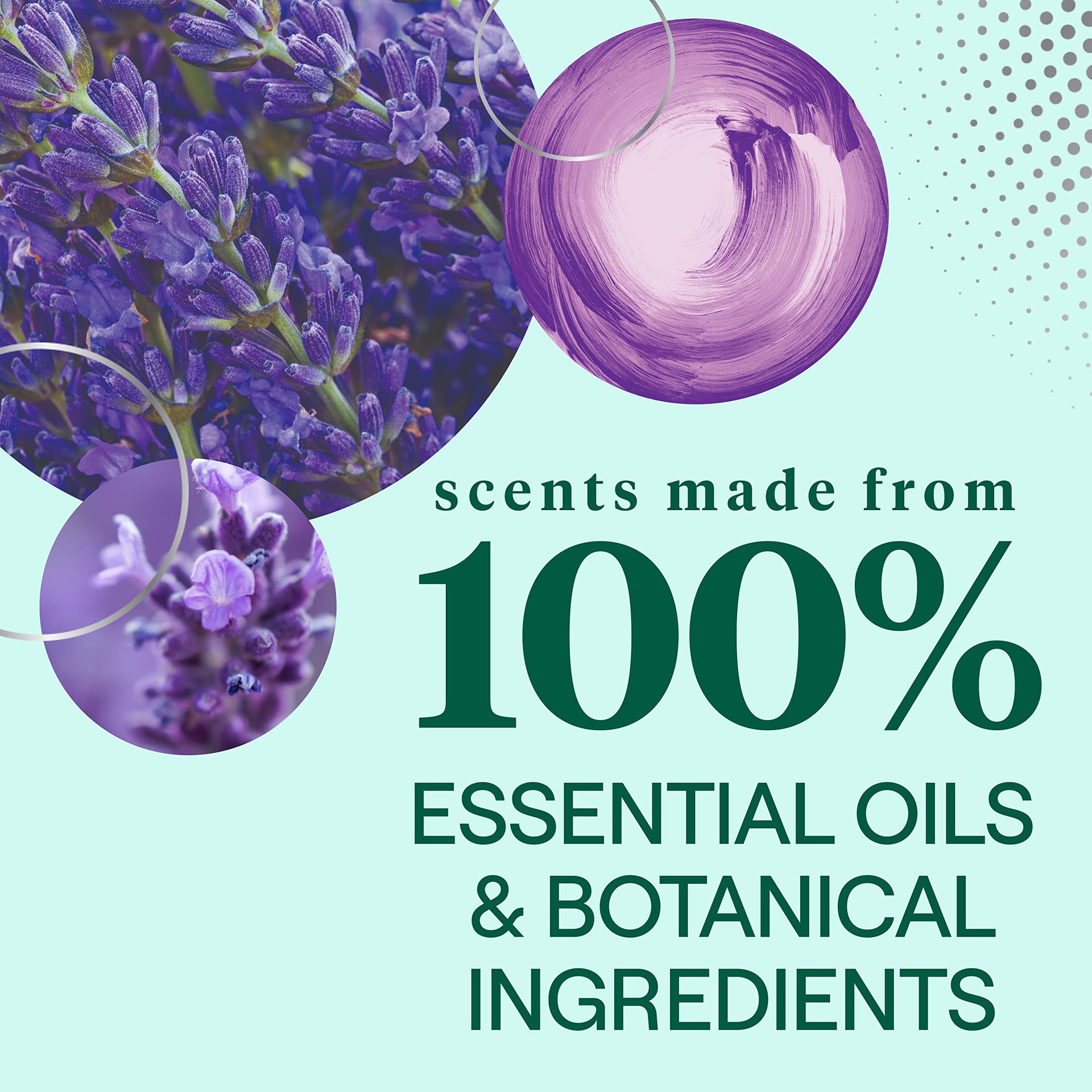 Dish Soap Liquid Lavender Flower & Mint Scent 1 Dishwashing Soap Dish Detergent Liquid Soap 19 oz (19 Fl Oz)