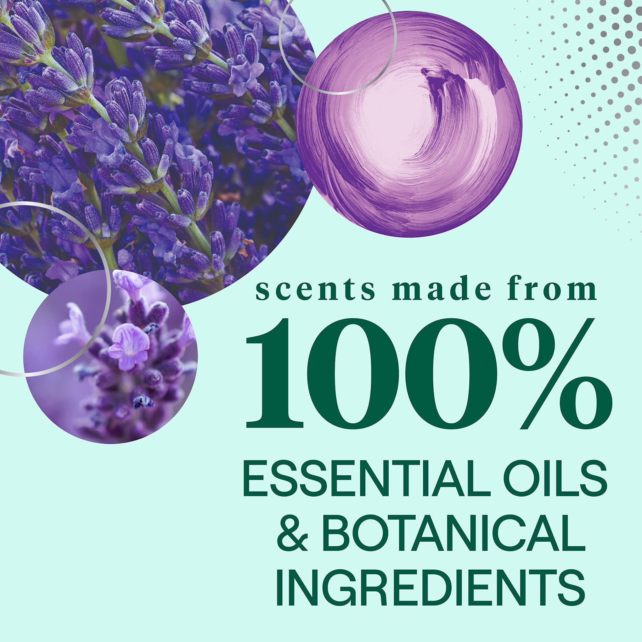 Dish Soap Liquid Lavender Flower & Mint Scent 1 Dishwashing Soap Dish Detergent Liquid Soap 19 oz (19 Fl Oz)