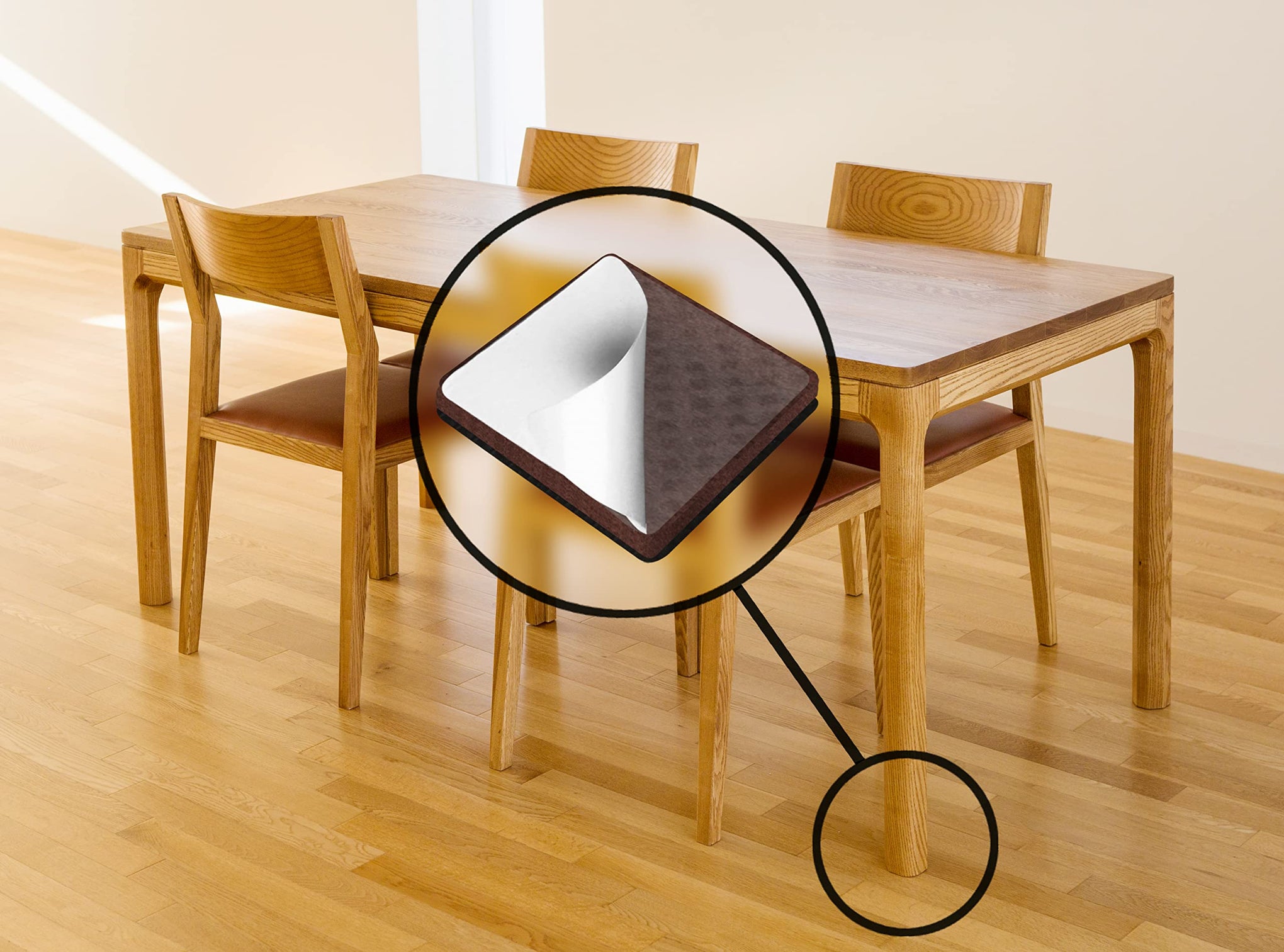 GorillaPads CB148 Non Slip Furniture Pads (8 Count)