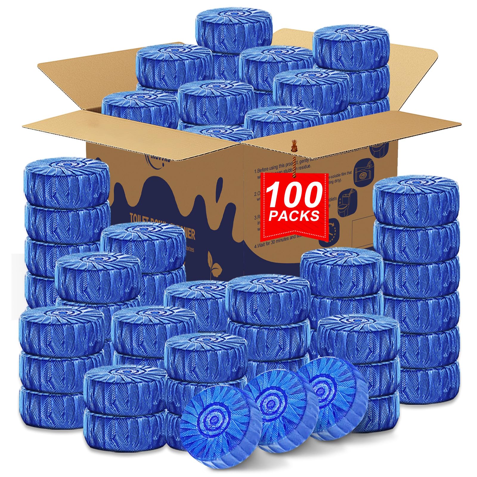 Toilet Bowl Cleaners (100 Count)