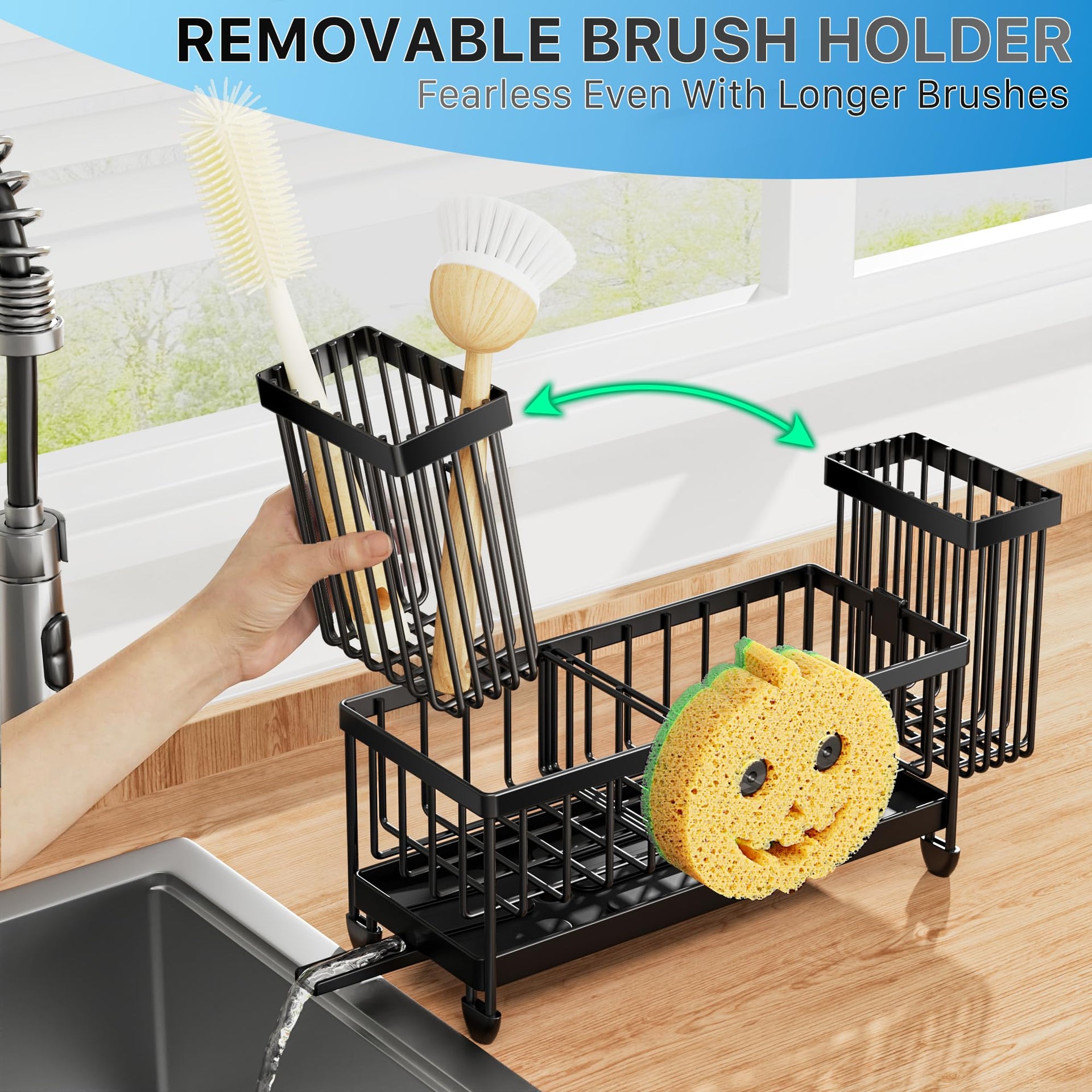 Sponge Holder for Kitchen Sink