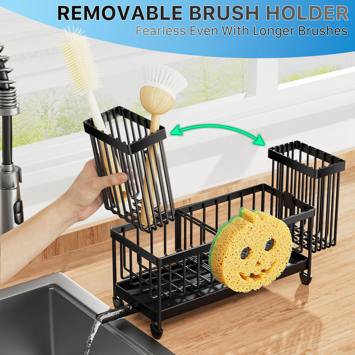 Sponge Holder for Kitchen Sink