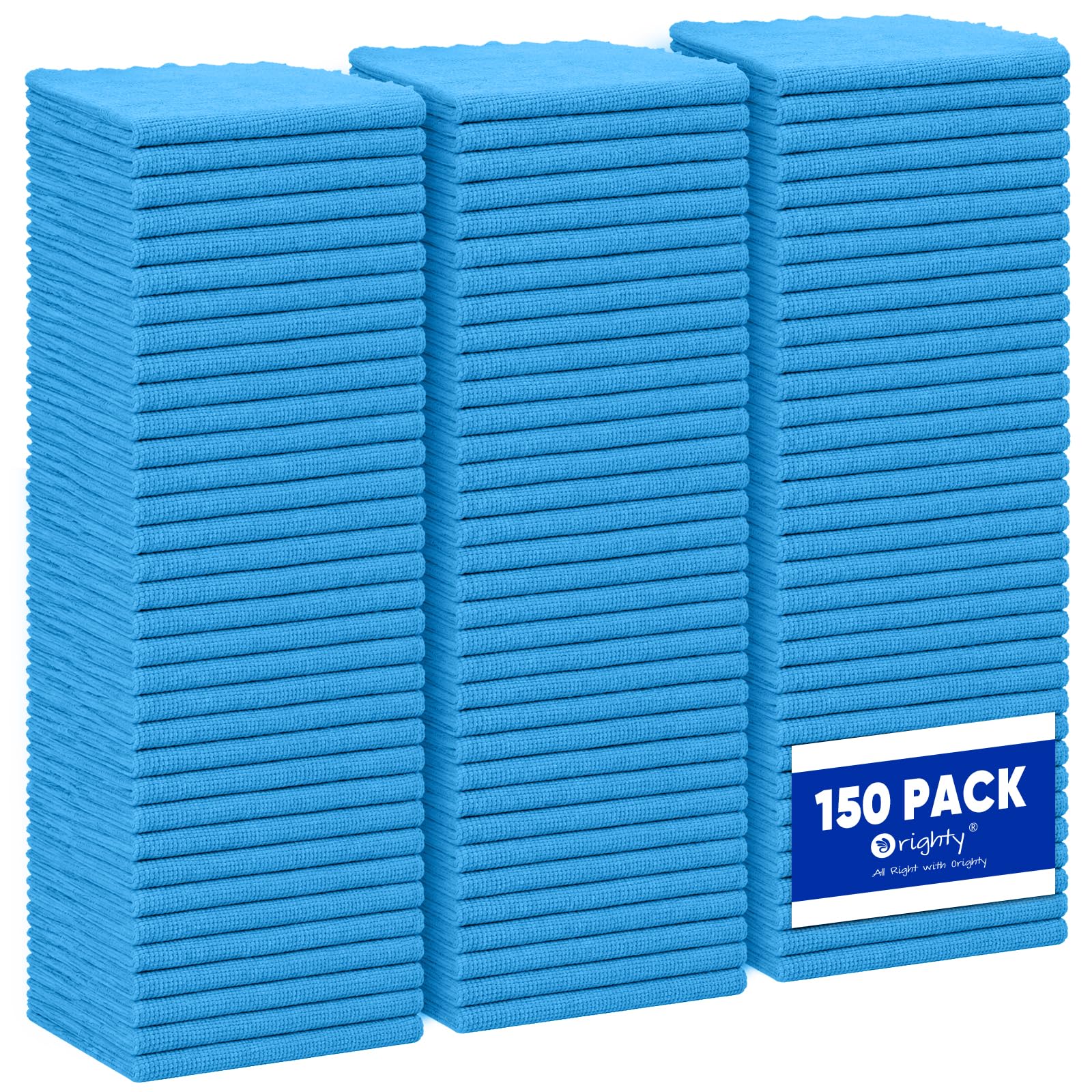 Microfiber Cleaning Cloth Bulk (150 Count)